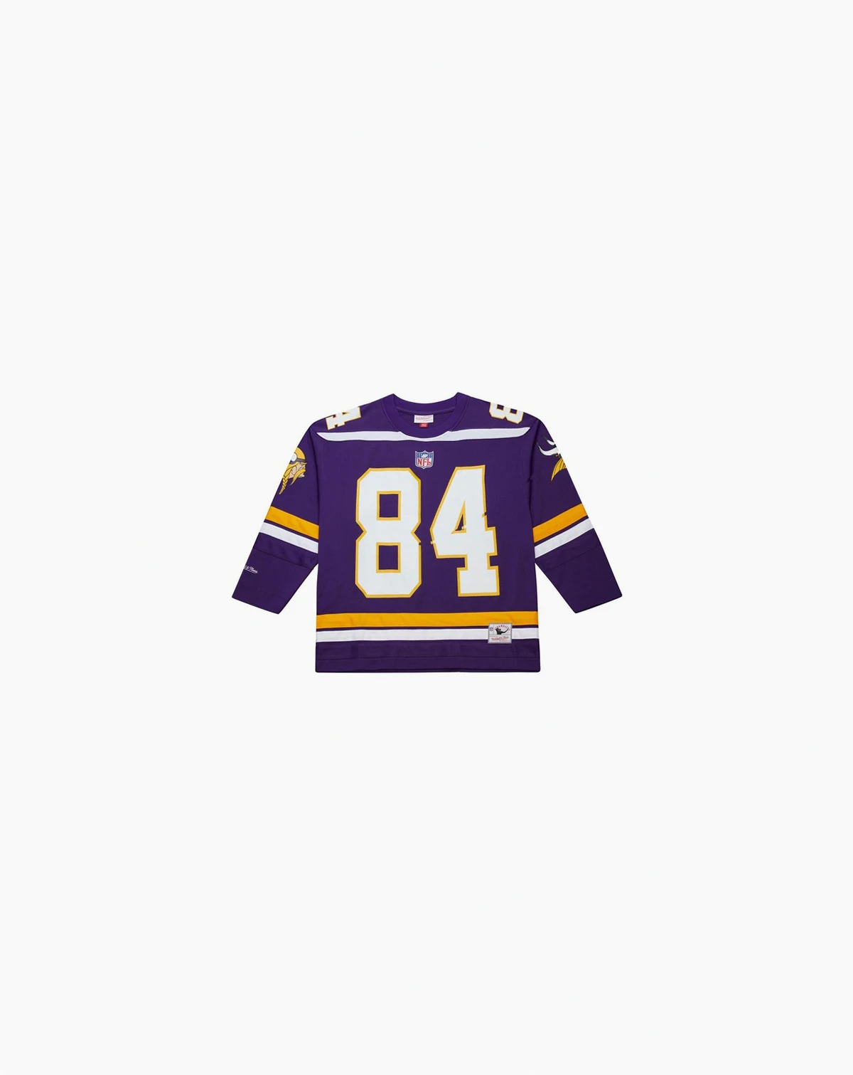 Men's Randy Moss Purple Minnesota Vikings Maxed Out Fashion Hockey Jersey