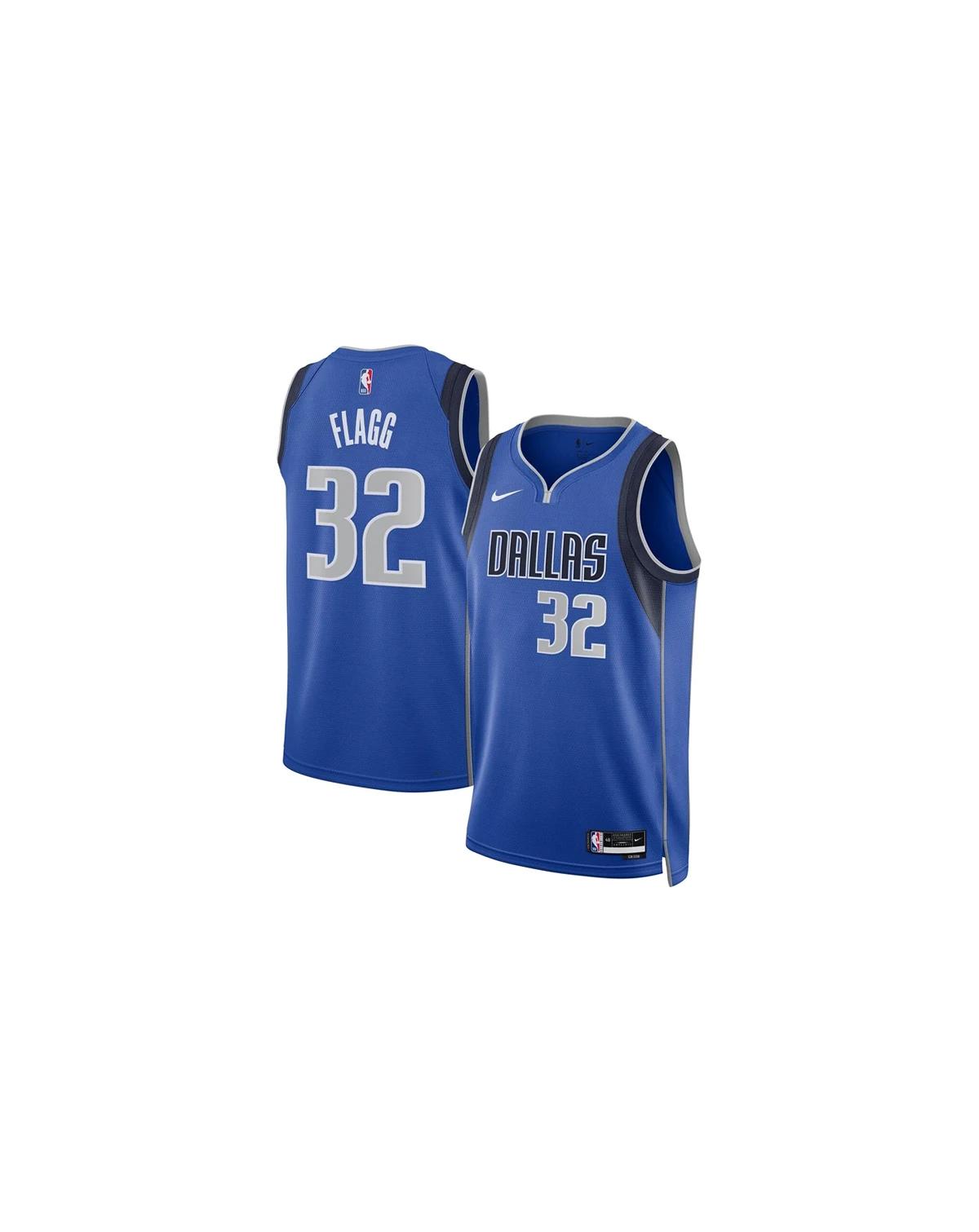 Men's and Women's Cooper Flagg Blue Dallas Mavericks 2025 NBA Draft First Round Pick Swingman Jersey - Icon Edition