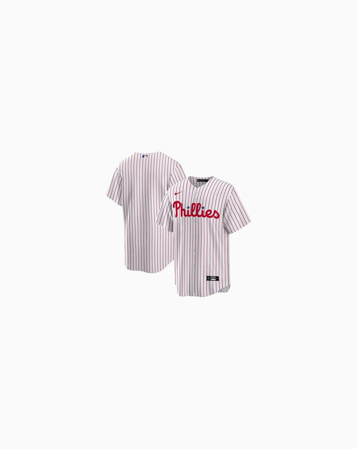Men's Philadelphia Phillies Official Blank Replica Jersey
