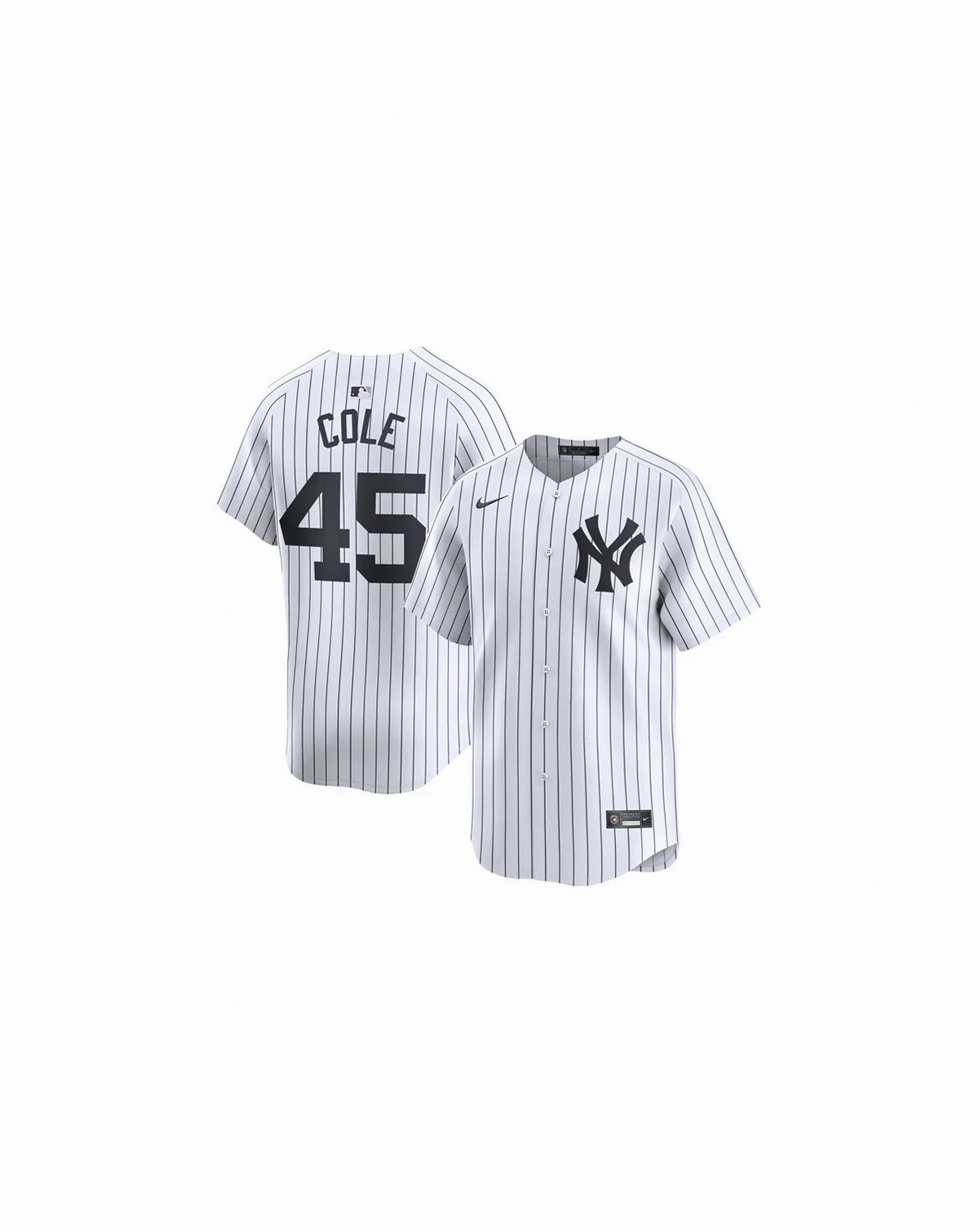 Men's Gerrit Cole White New York Yankees Home Limited Player Jersey