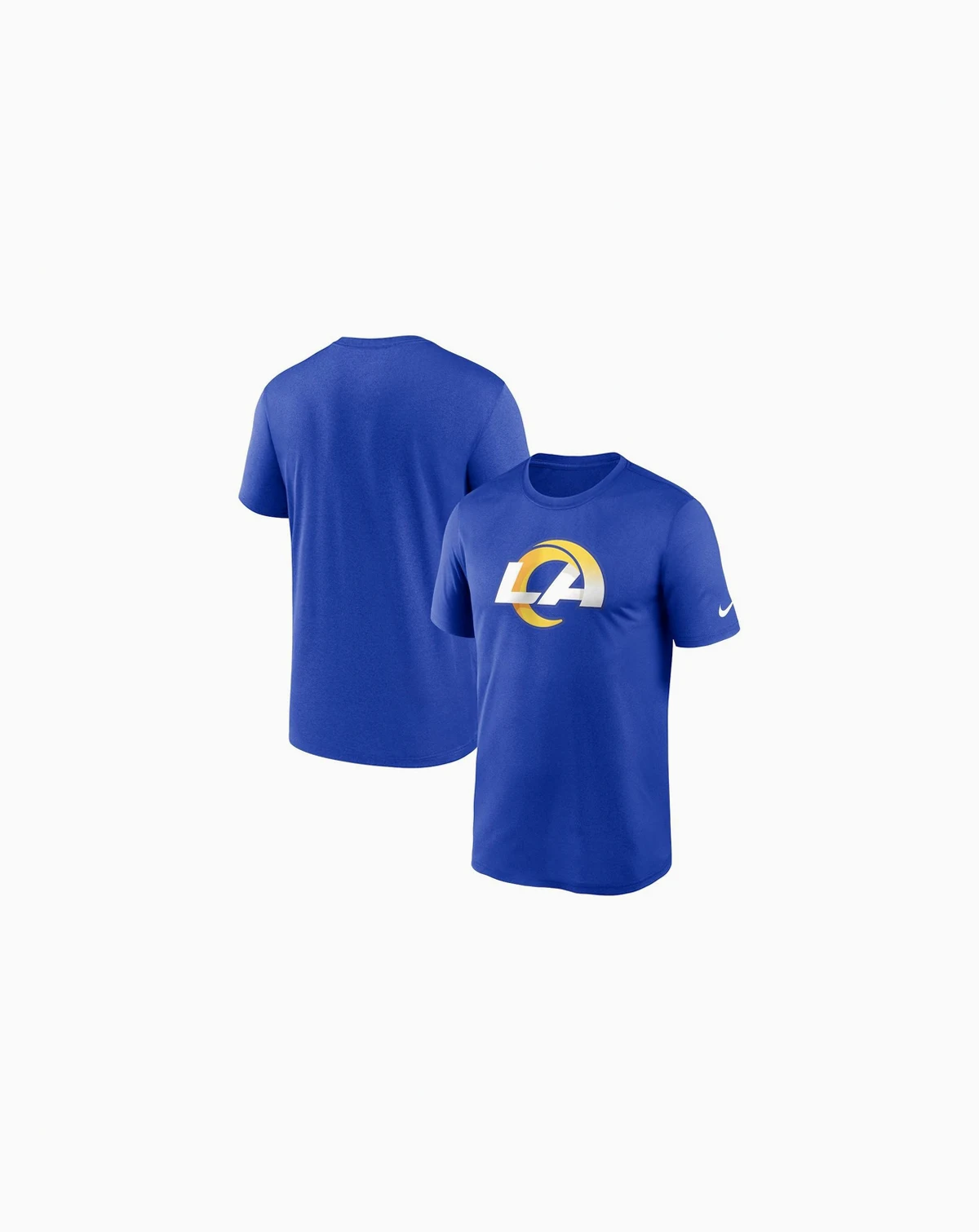 Men's Royal Los Angeles Rams Legend Logo Performance T-shirt