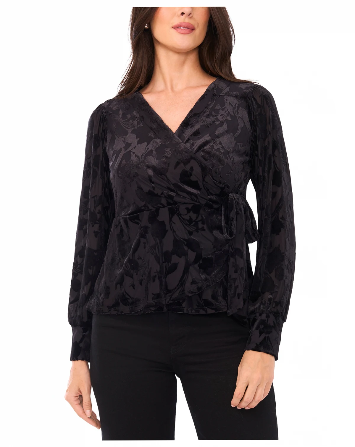 Women's V-Neck Wrap Top