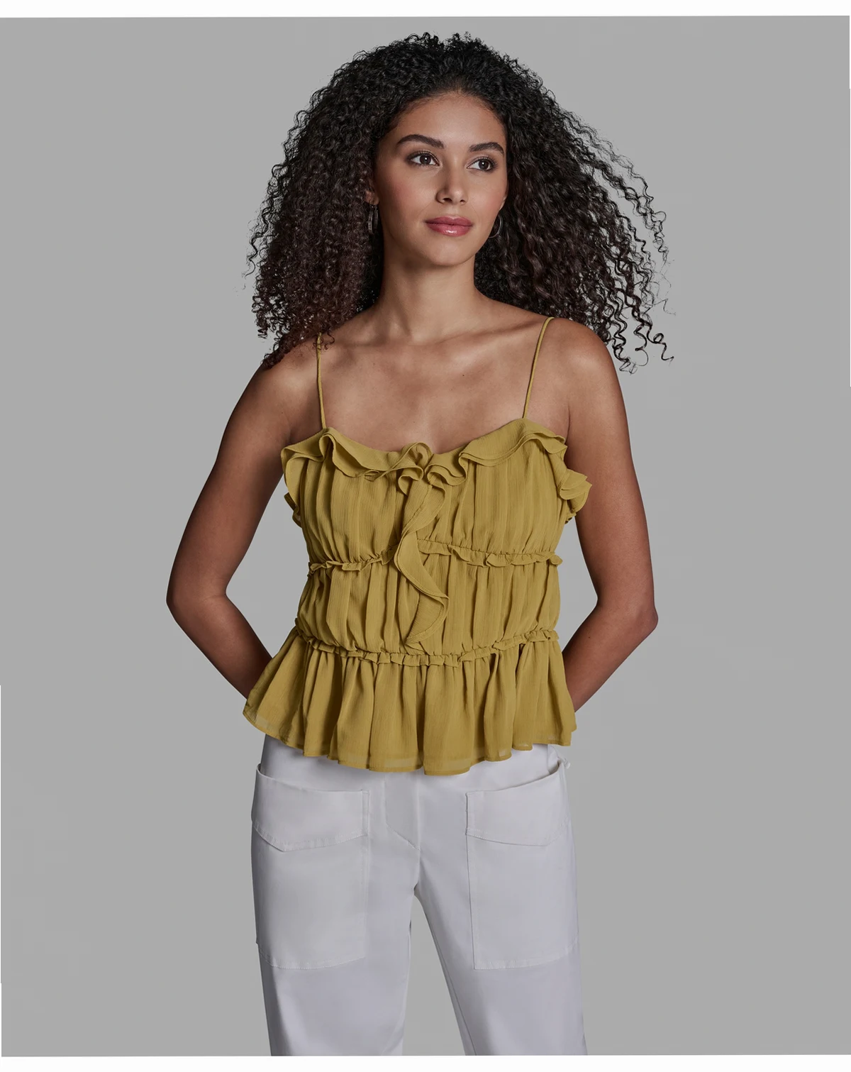 Women's Sleeveless Square Neck Tank Top