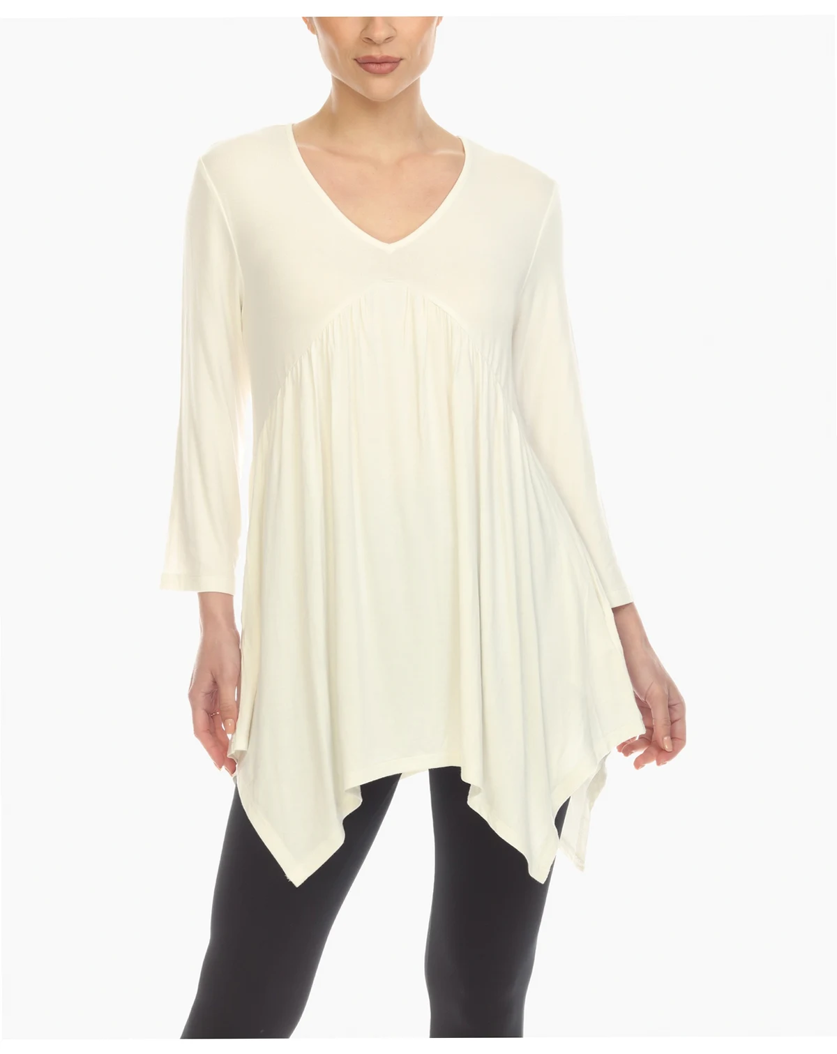 Women's Empire Waist Tunic Top