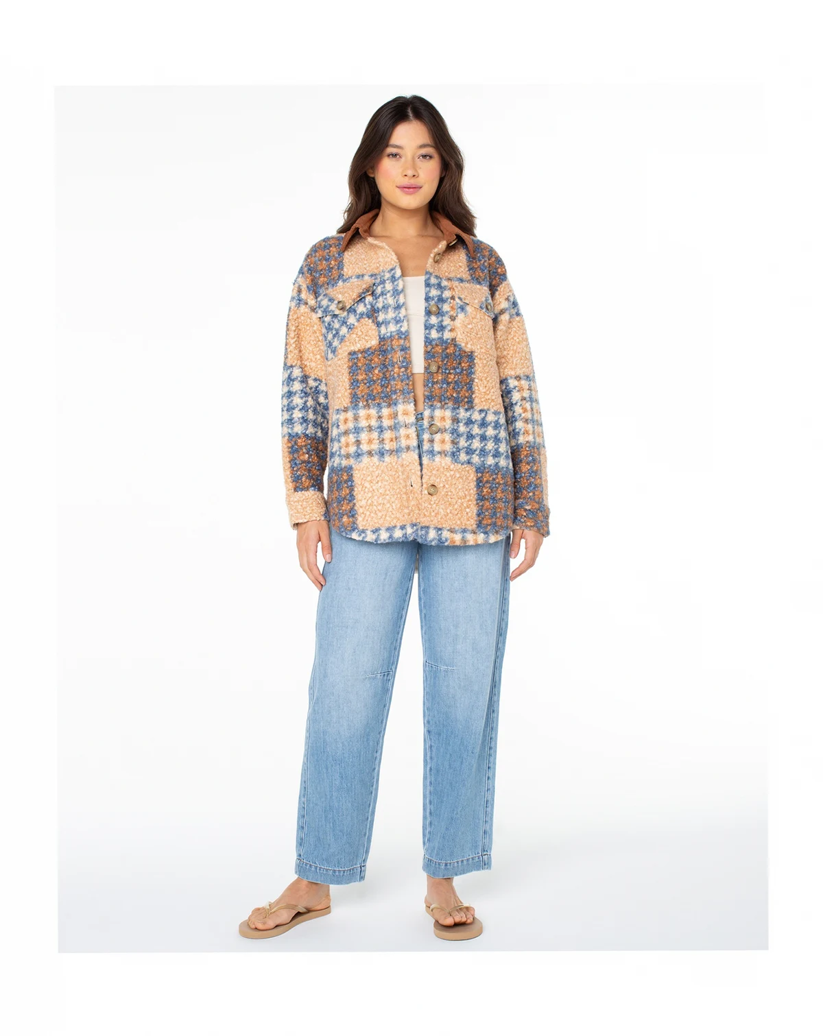 Women's Overlander Plaid Long-Sleeve Jacket