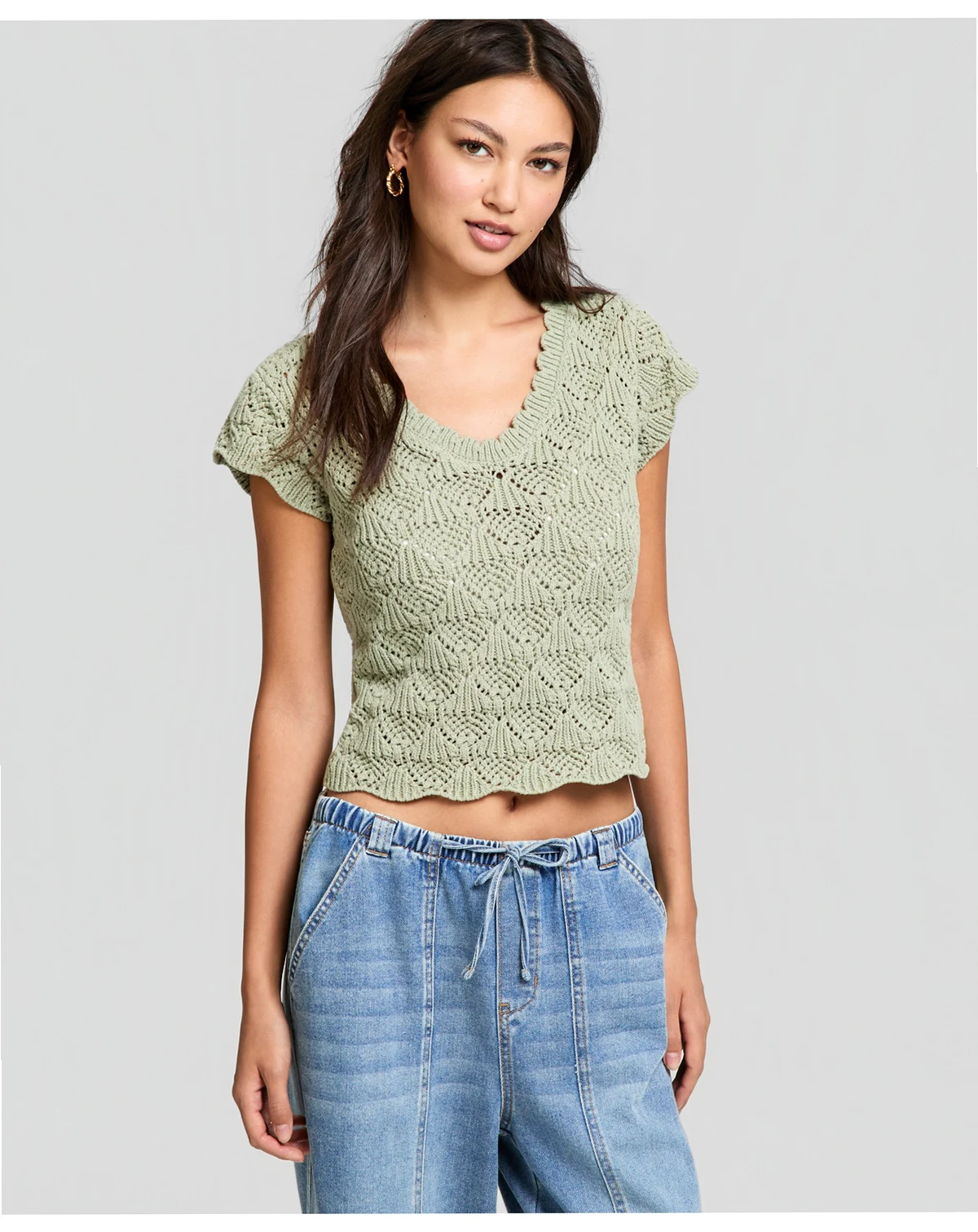 Women's Pointelle-Knit Tank Top, Macy's Exclusive