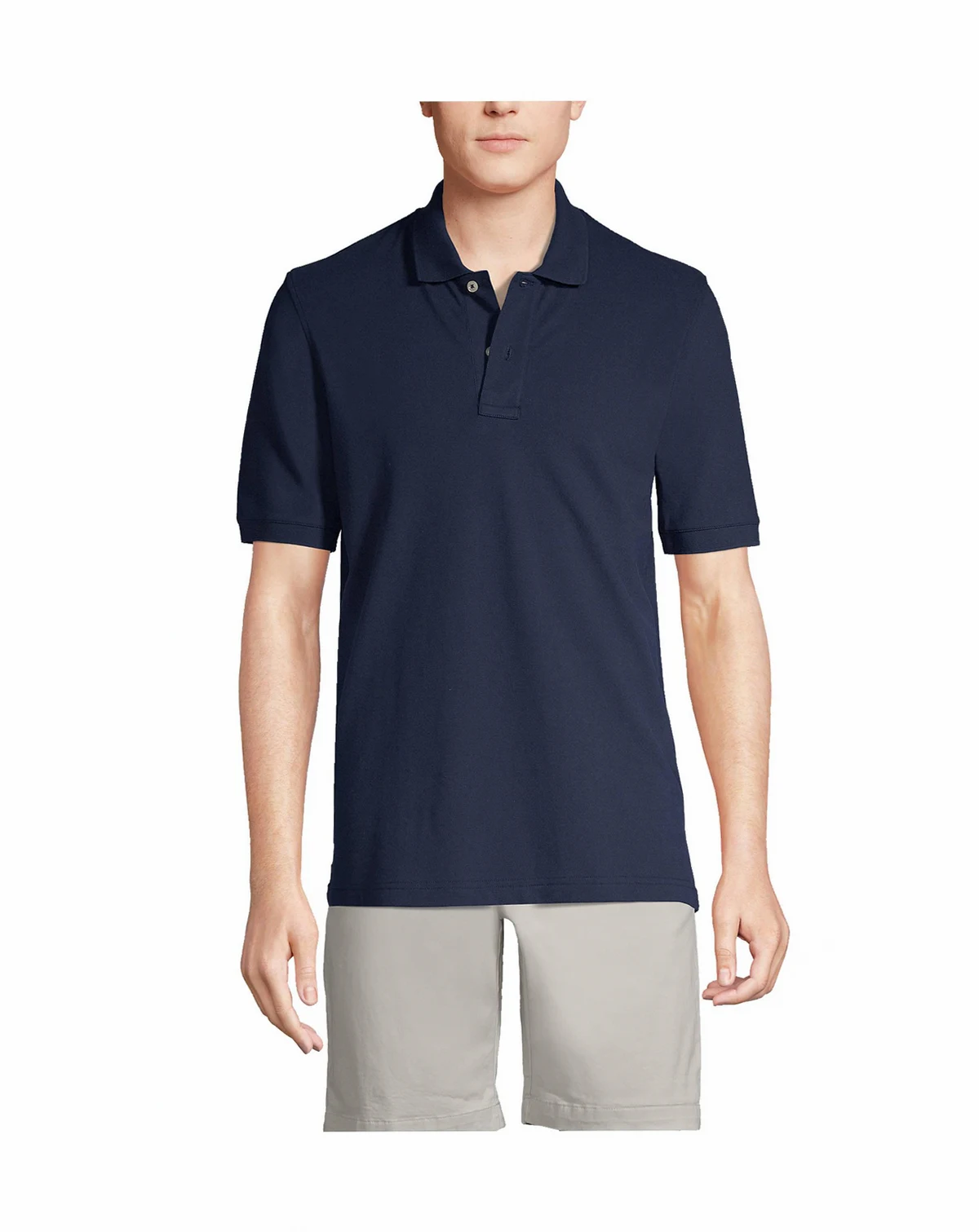 Men's Short Sleeve Comfort-First Mesh Pique Polo Shirt