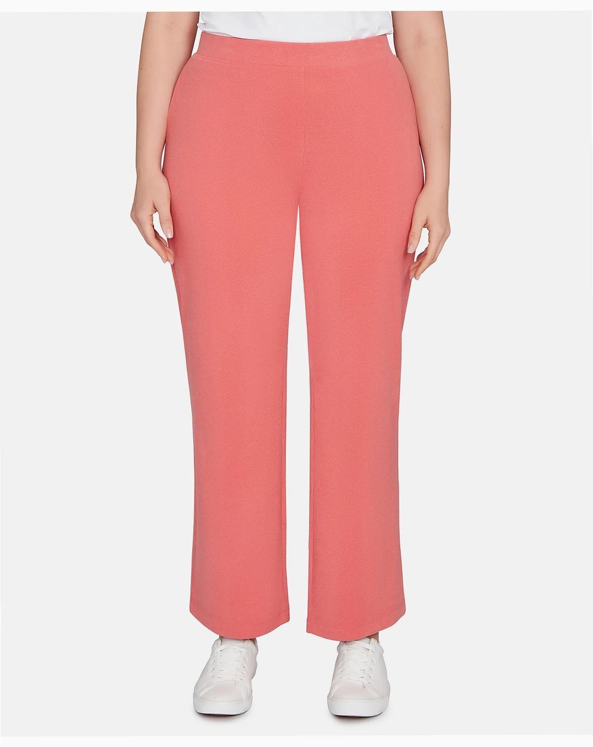 Plus Size Luxe Rib Knit Leisure Pants