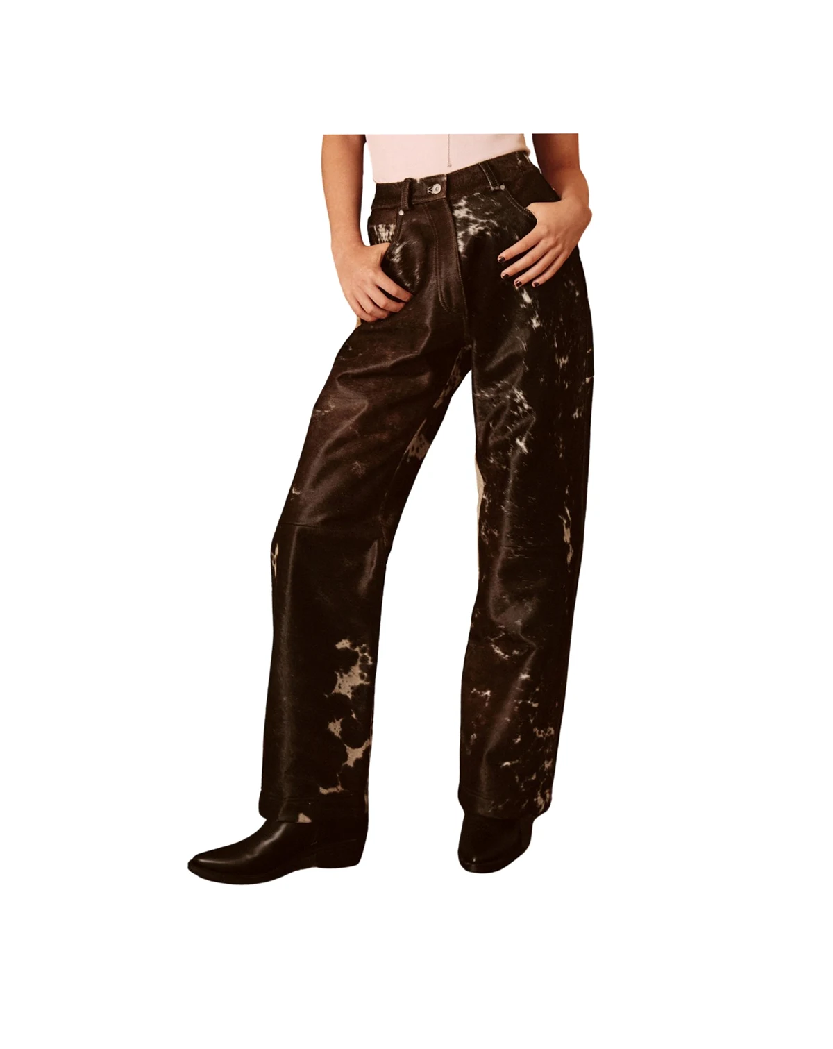 Women's Limited Cow Hide Leather Pants