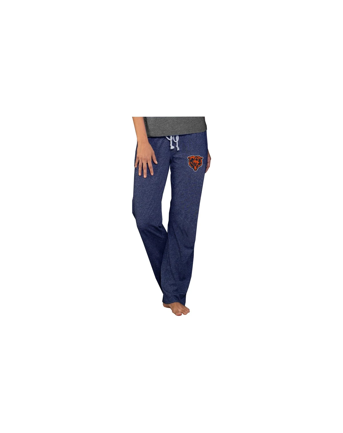 Women's Navy Chicago Bears Quest Knit Lightweight Lounge Pants