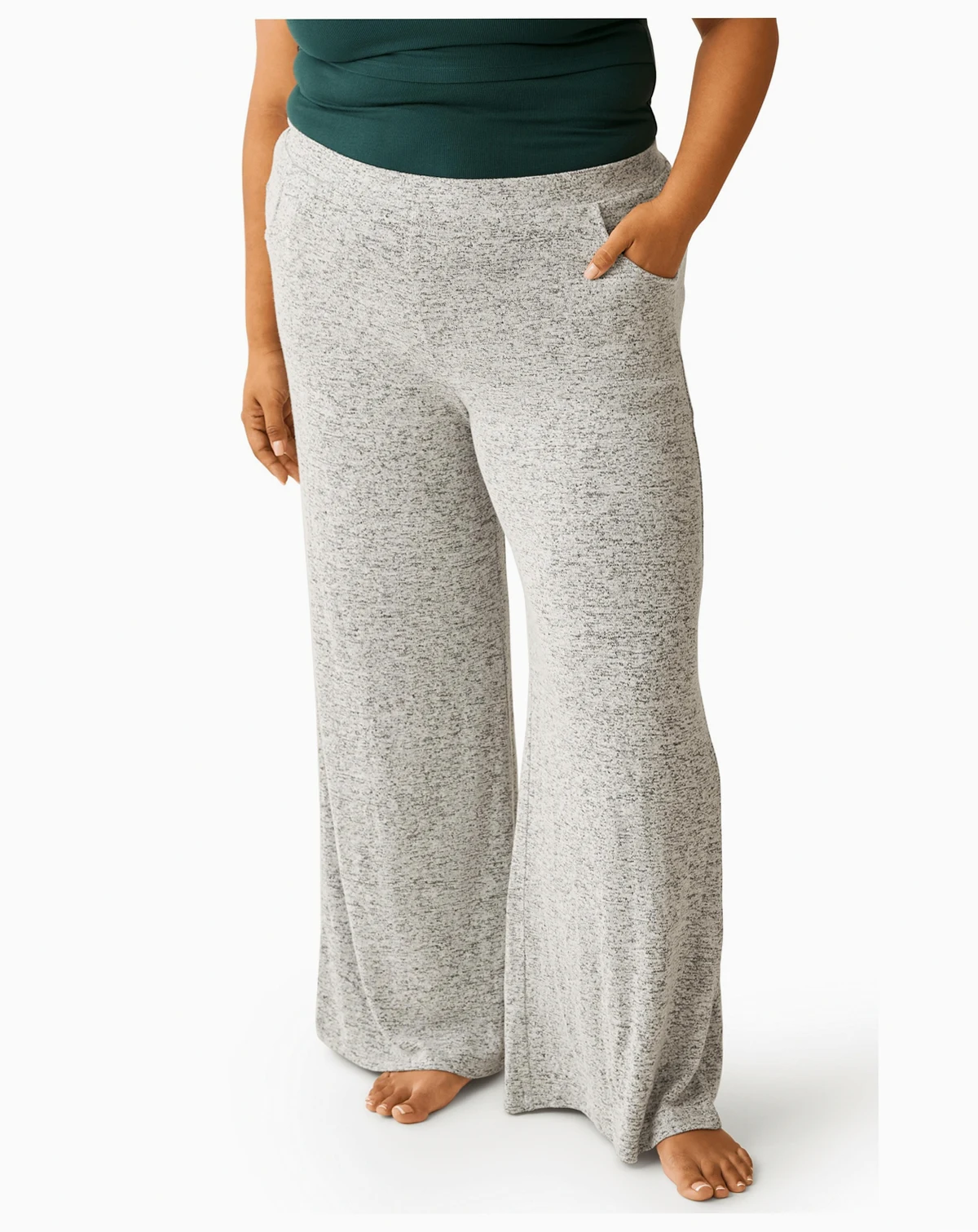 Maternity CozyKnit Wide Leg Lounge Pant