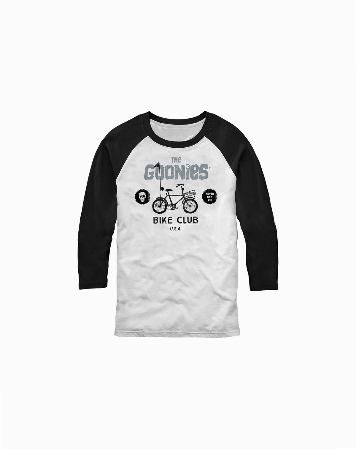 Men's The Goonies 1985 Bike Club Raglan T-shirt