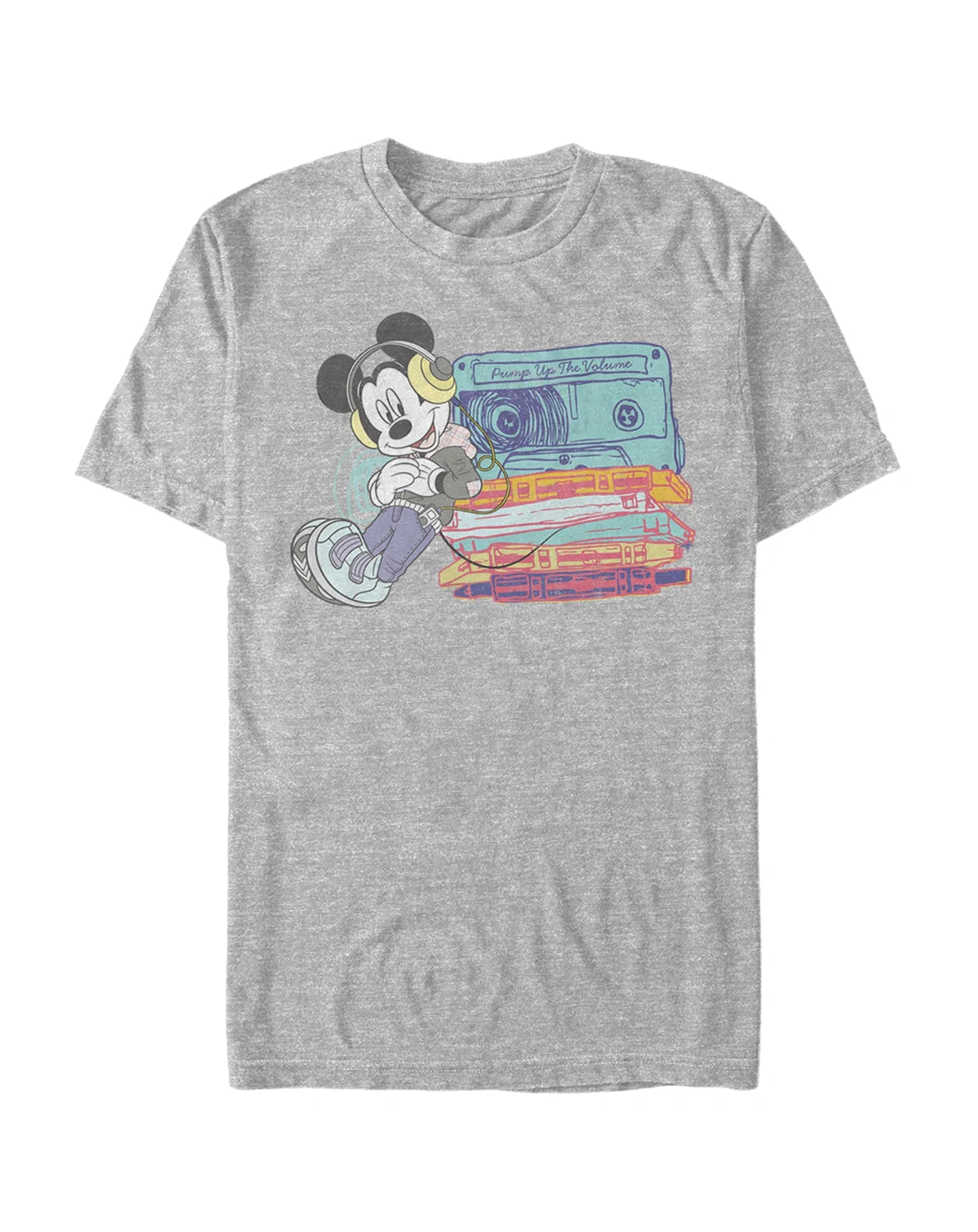 Men's Mickey Tapes Short Sleeve T-Shirt