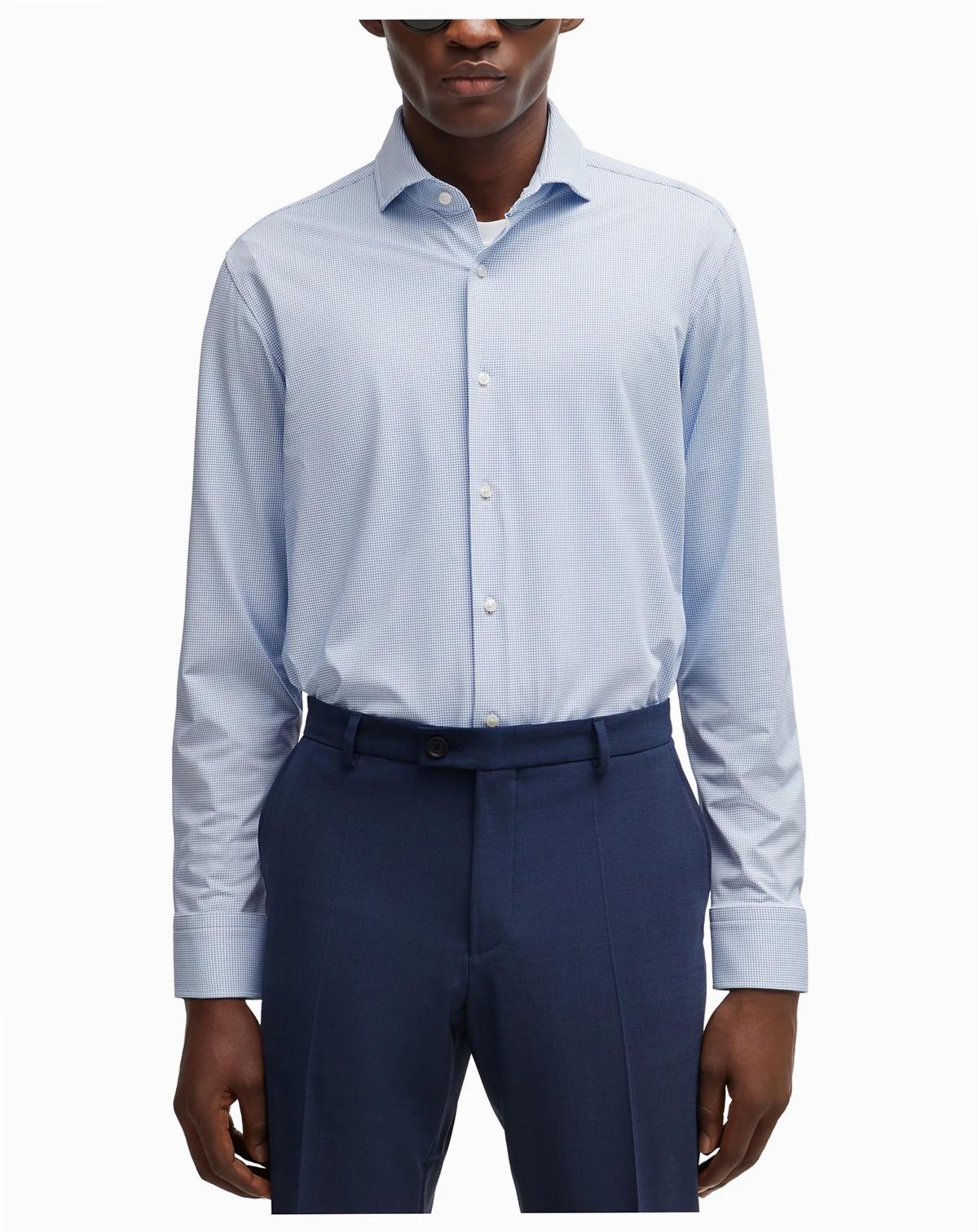 Men's Performance-Stretch Regular-Fit Shirt