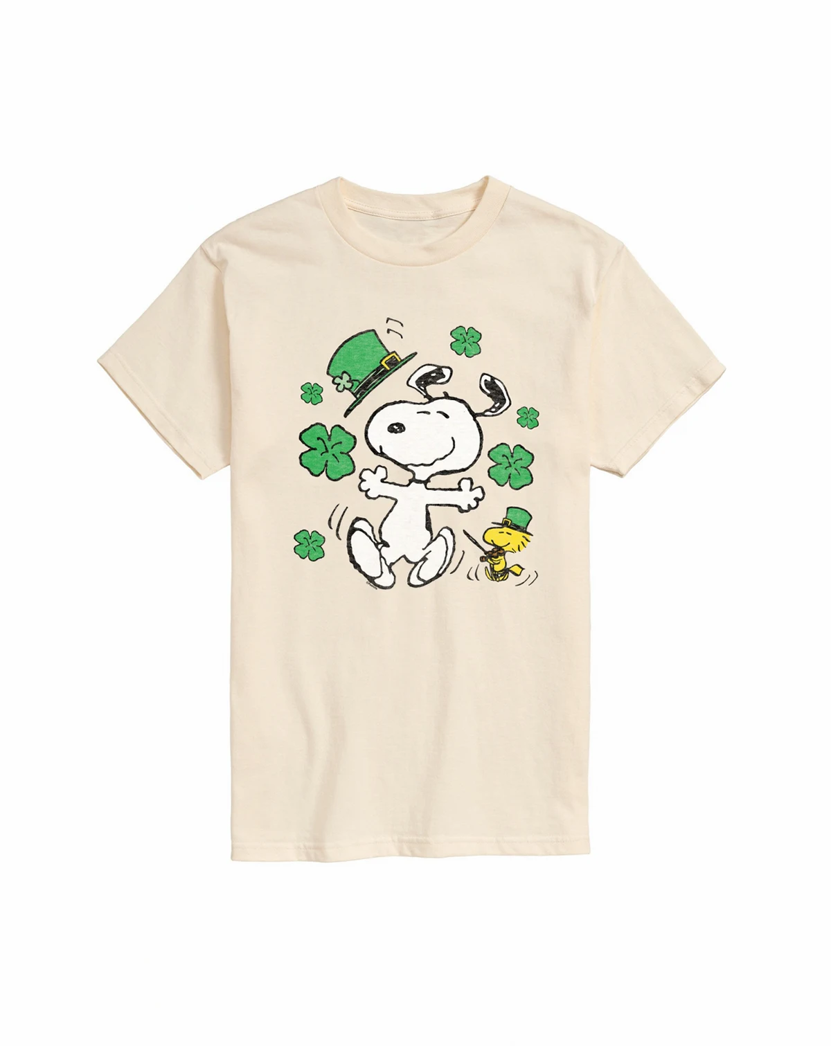 Men's Peanuts St Patrick's Day Short Sleeve T-Shirt