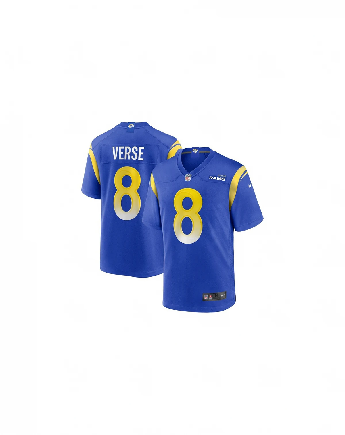 Men's Jared Verse Royal Los Angeles Rams Player Game Jersey