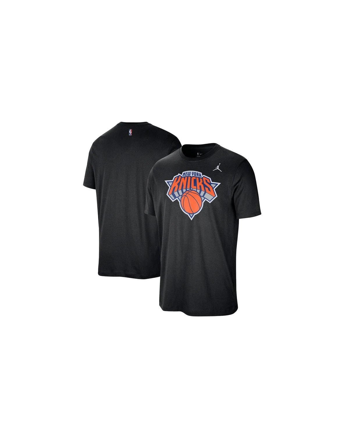 Men's Black New York Knicks Statement Edition Essential T-Shirt