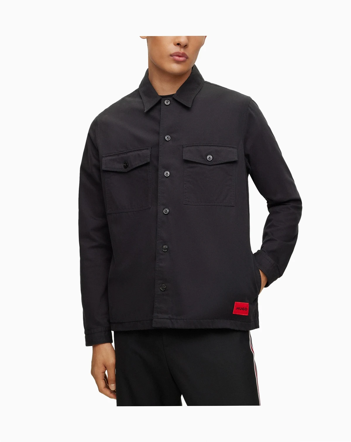 Men's Oversized-Fit Shirt Jacket