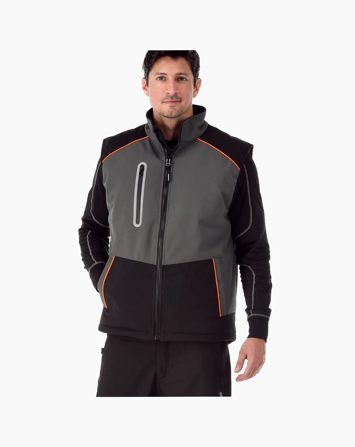 Big & Tall PolarForce Vest Insulated Winter Vest, Lightweight Cold-Weather Layer