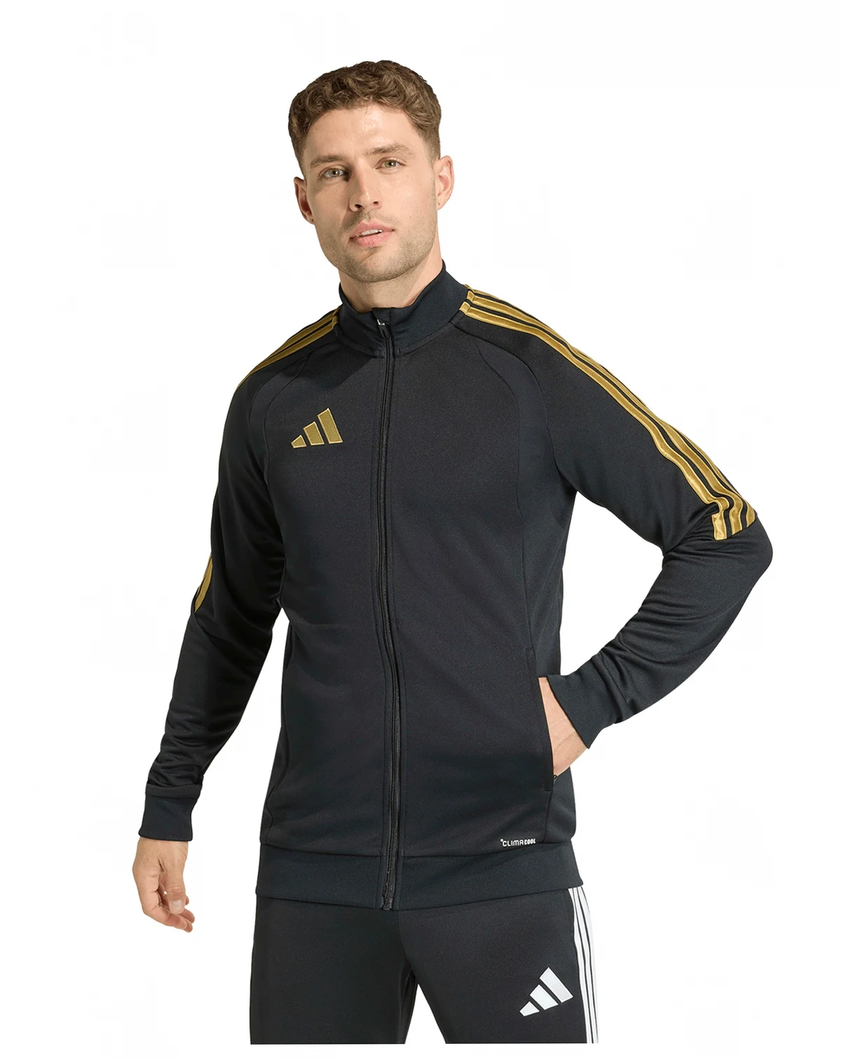 Men's Metallic Tiro 26 League Stand-Up Collar Training Jacket