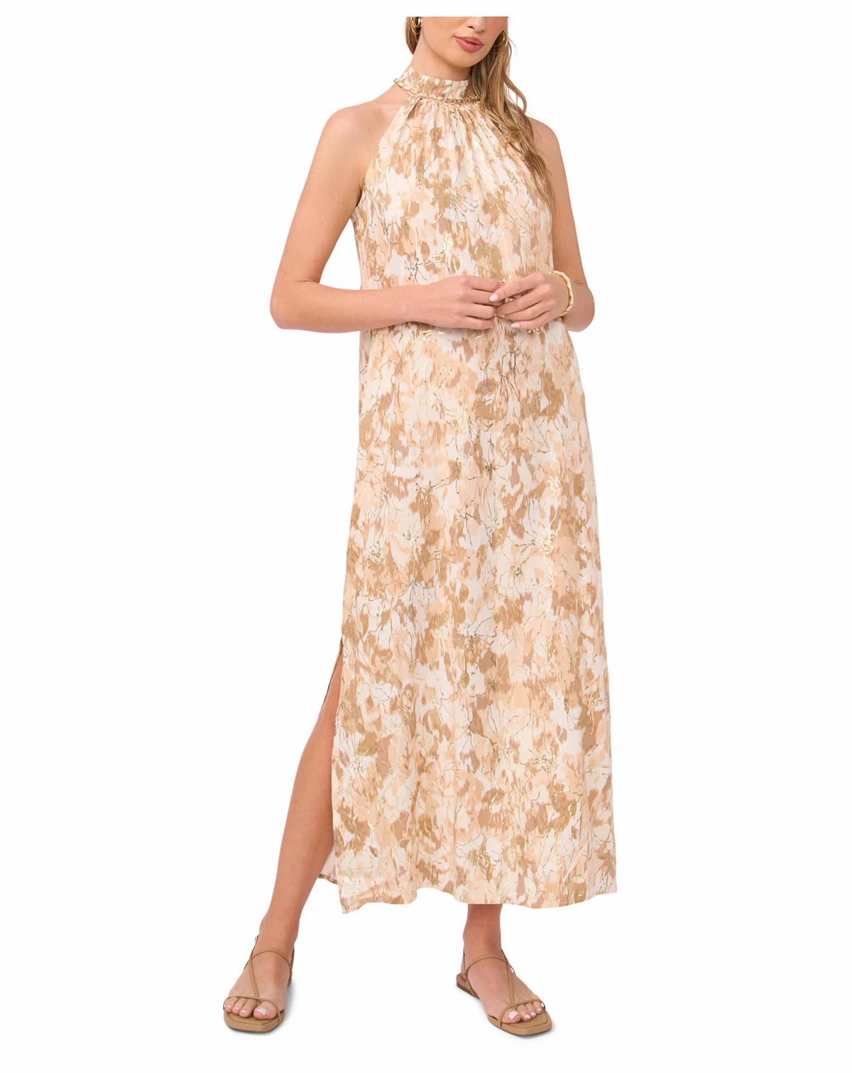 Women's Halter Neck Pull-On Dress