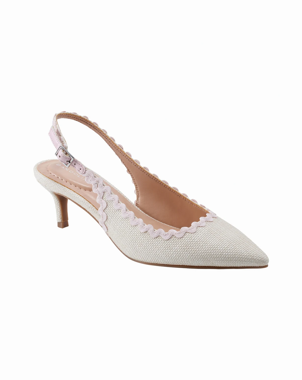 Women's Albas Kitten Heel Slingback Pumps