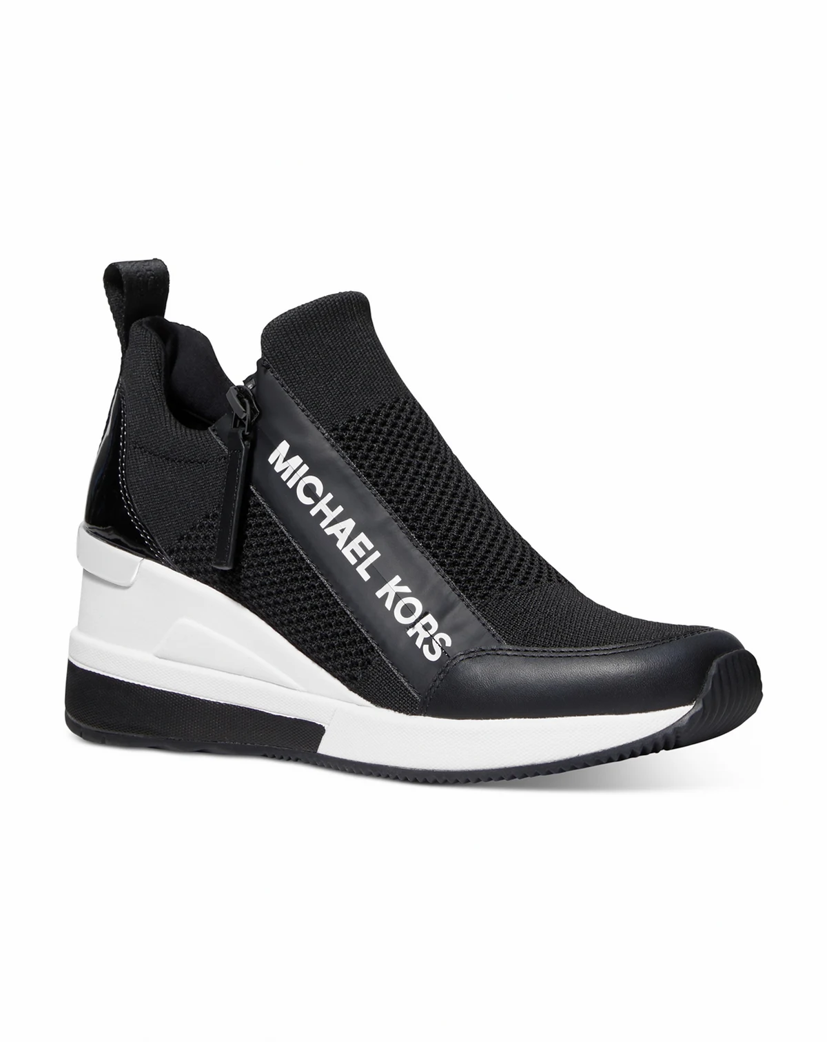 Willis Knit Trainer Wedge Sneakers