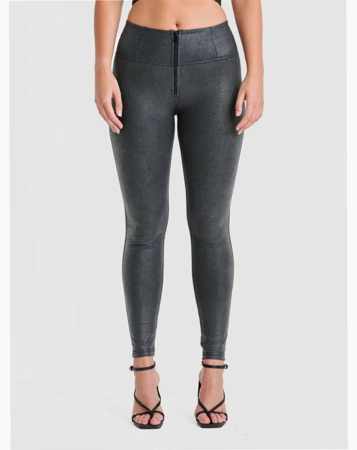 Women's Snake Skin High-Rise Sculpting Pants