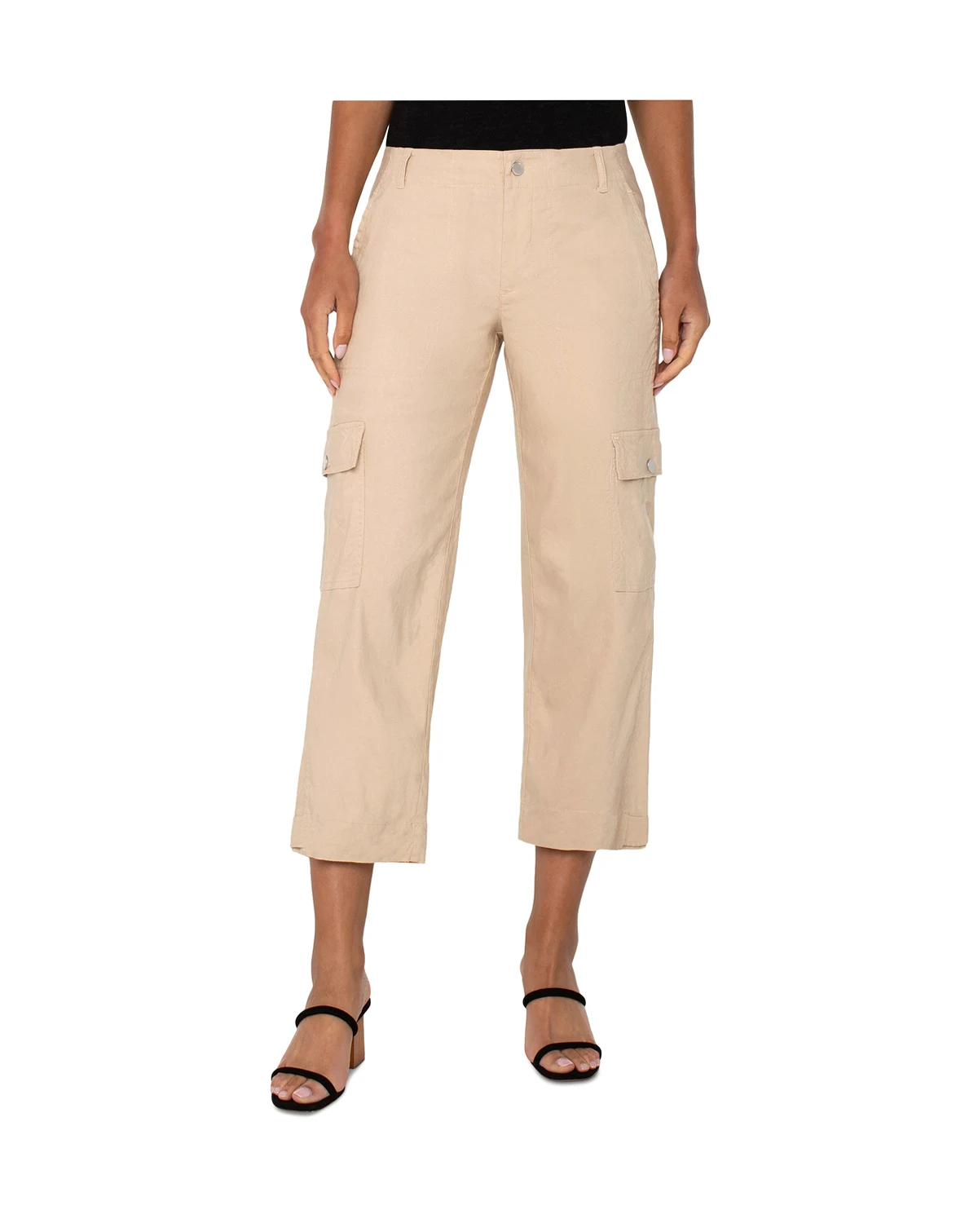 Women's Utility Cropped Cargo Pants
