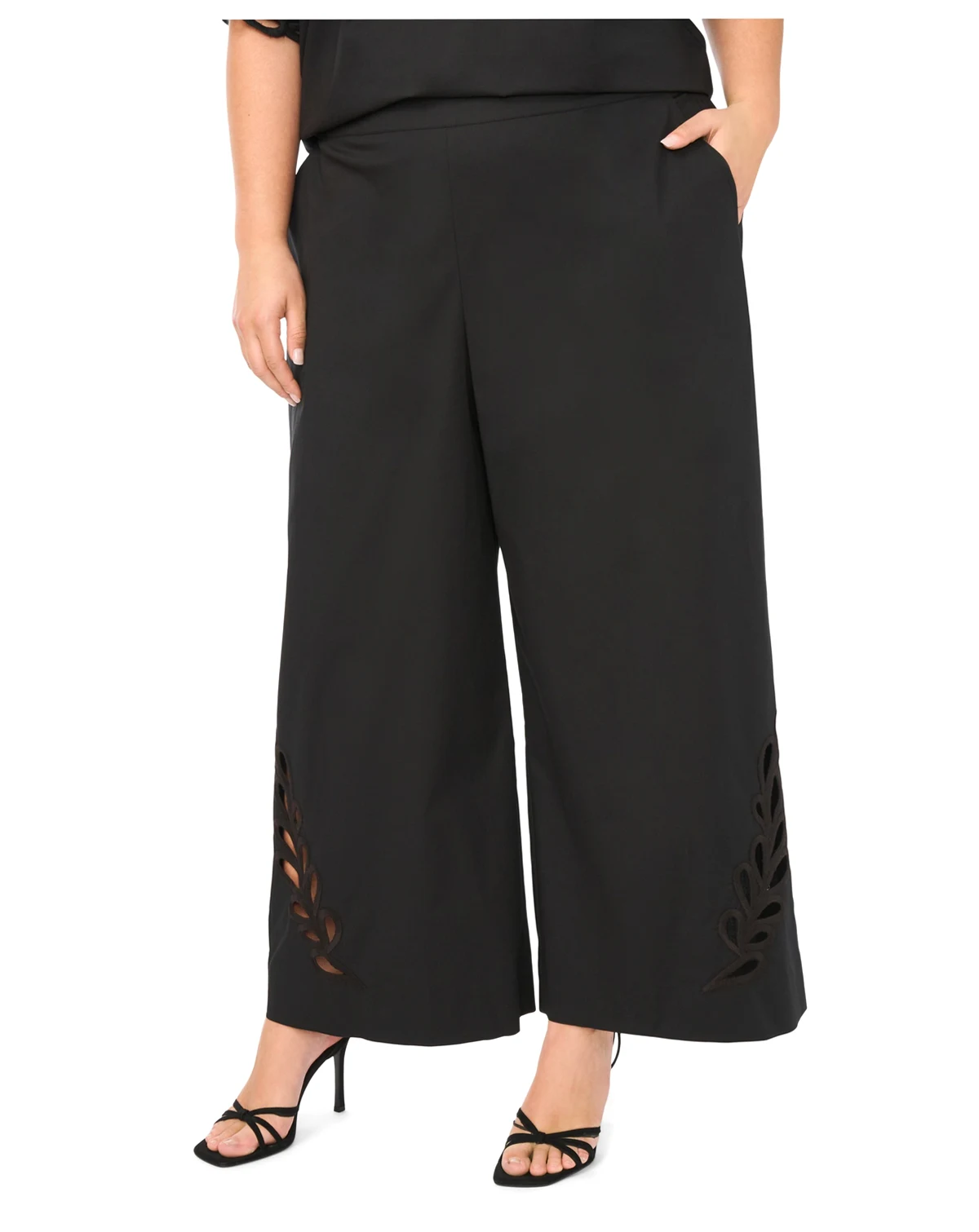 Plus Size Wide-Leg Pants