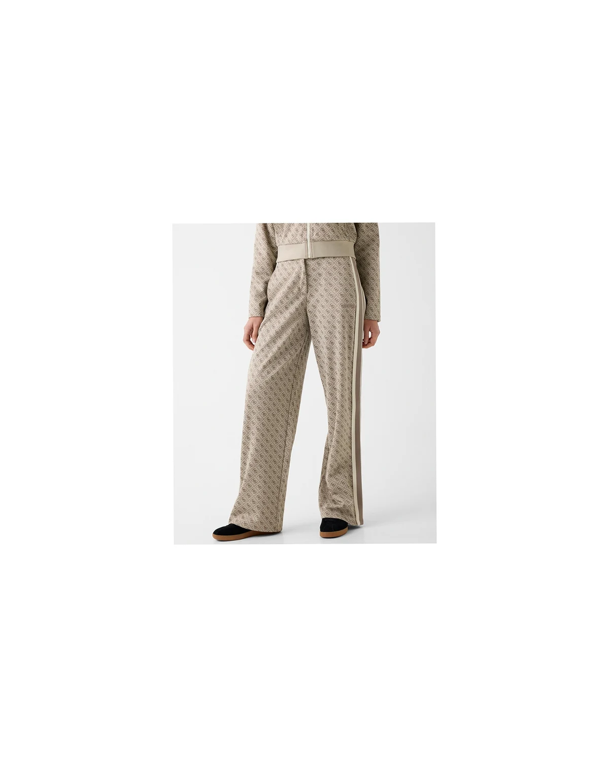 Women's Jacquard Straight Leg Pants