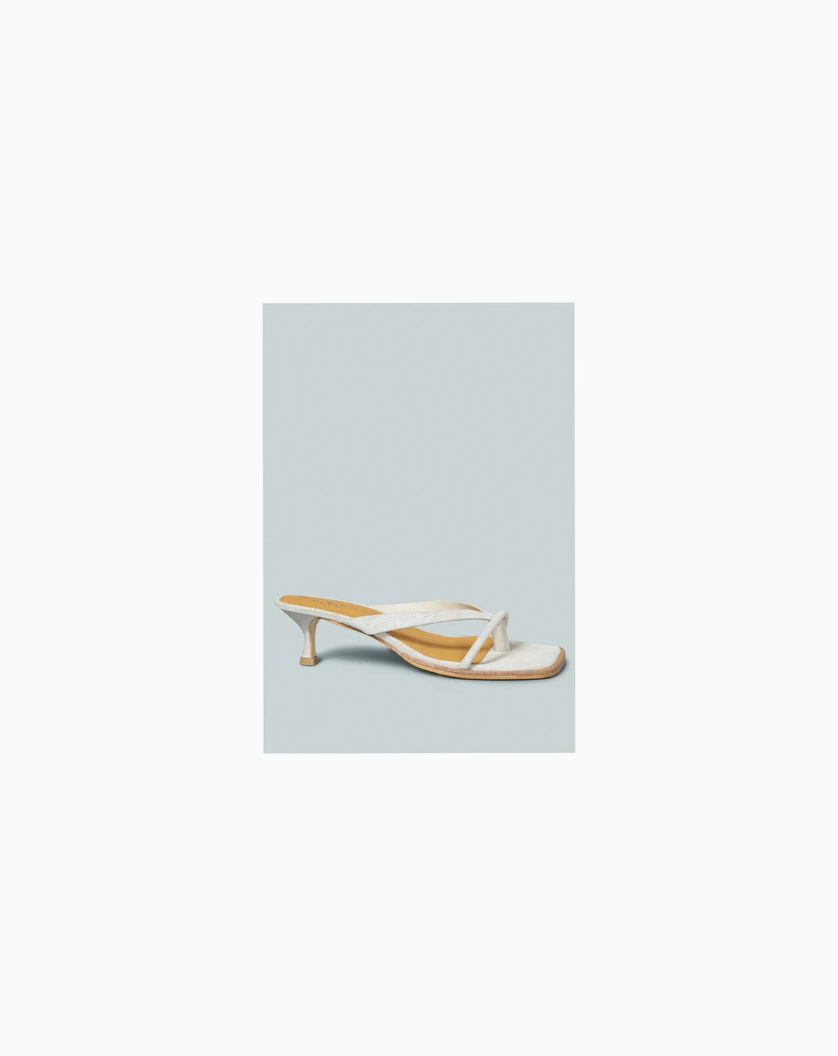 WINSLET Womens Heeled Thong Sandal