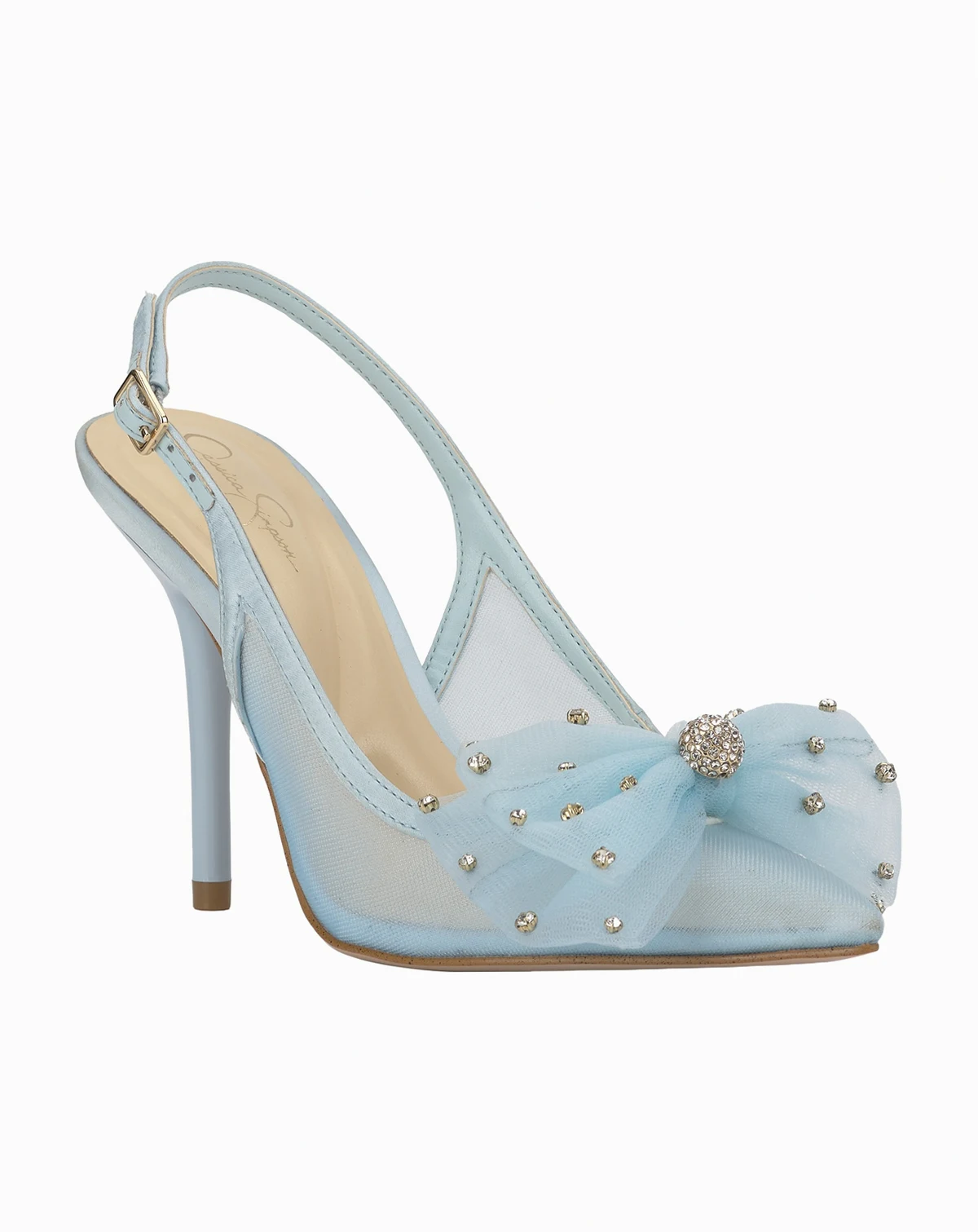 Women's Lavilra Bow Mesh Slingback Pumps