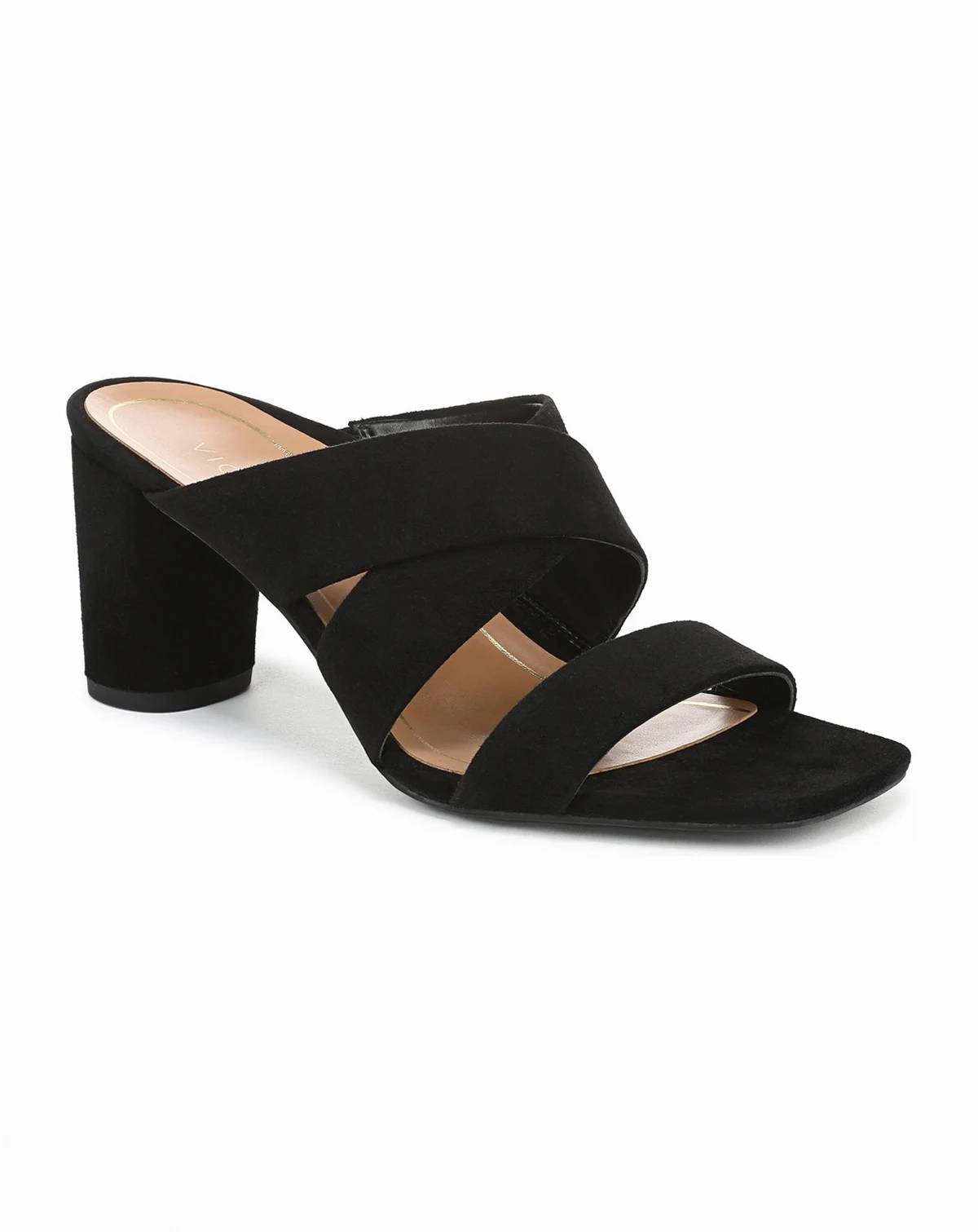 Womens Merlot Slide Sandals