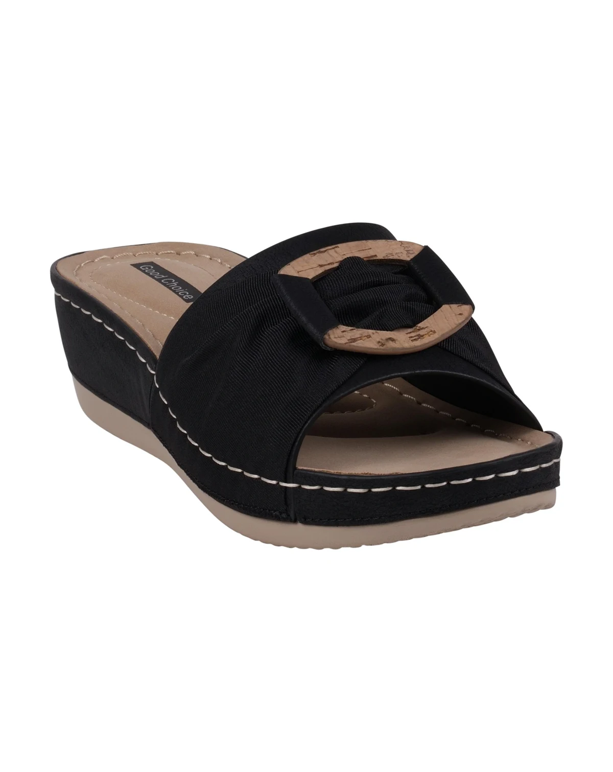 Women's Ellen Comfort Slip On Wedge Sandals