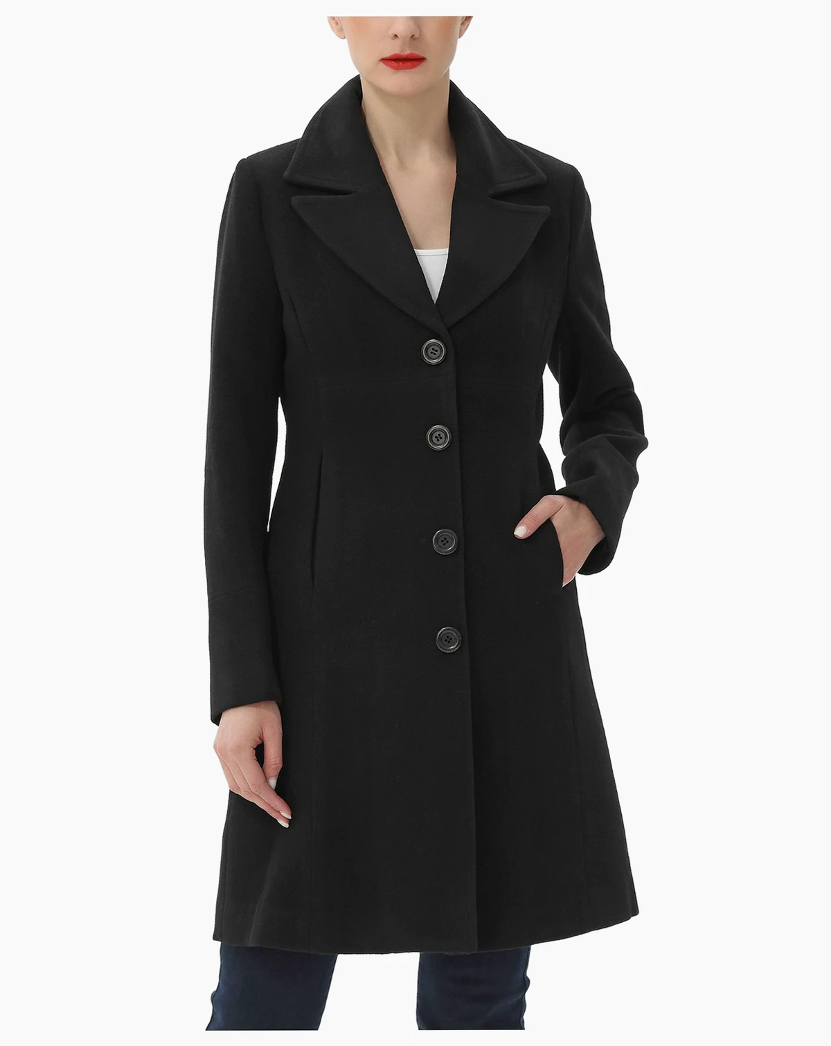 Women's Lumi Wool Blend Walking Coat