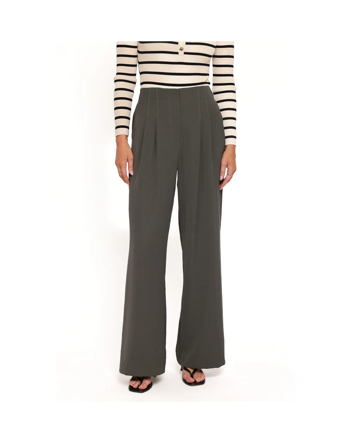 Women's Hayden Pleated Wide Leg Pant