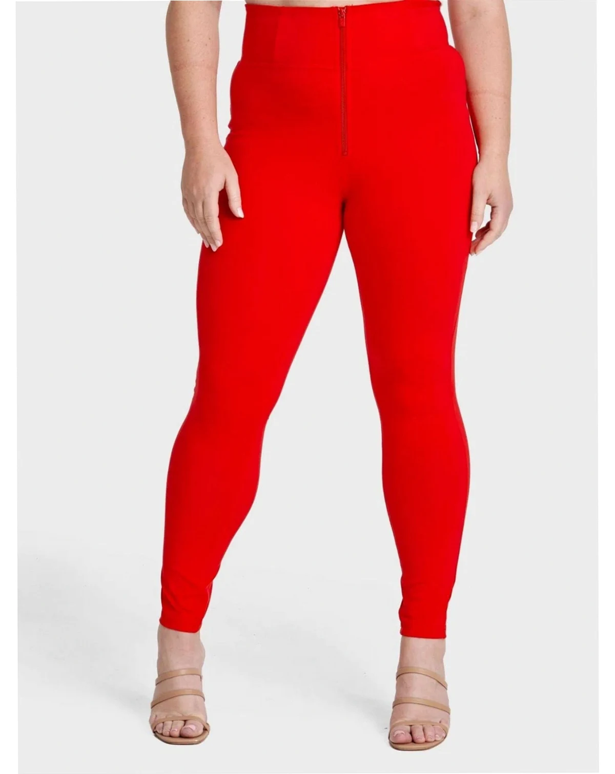 Women's Curvy Fashion High-Rise Sculpting Pants