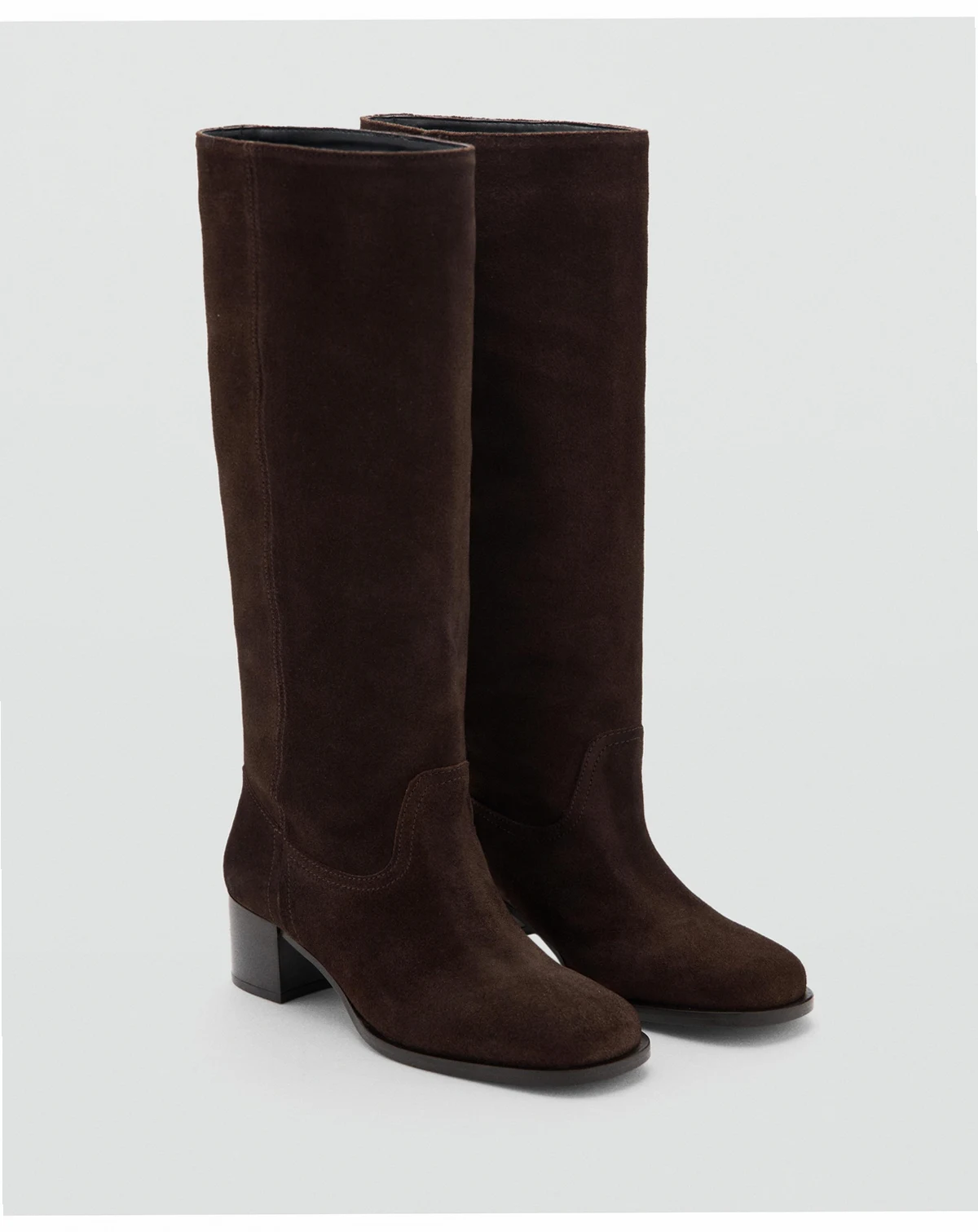 Women's Heel Suede Boots