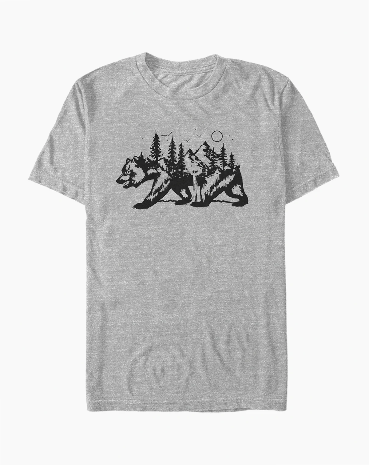 Men's Generic Additude Camping List Short Sleeves T-shirt