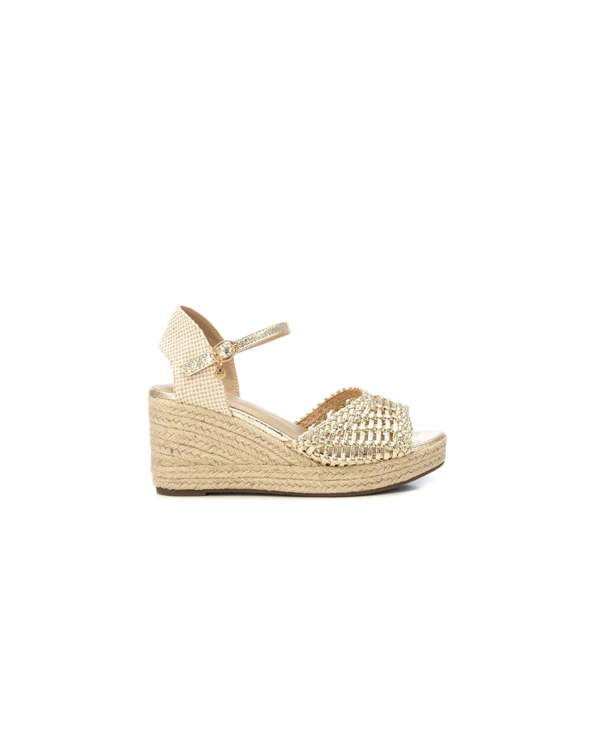 Women's Raffia Wedge Sandals By XTI