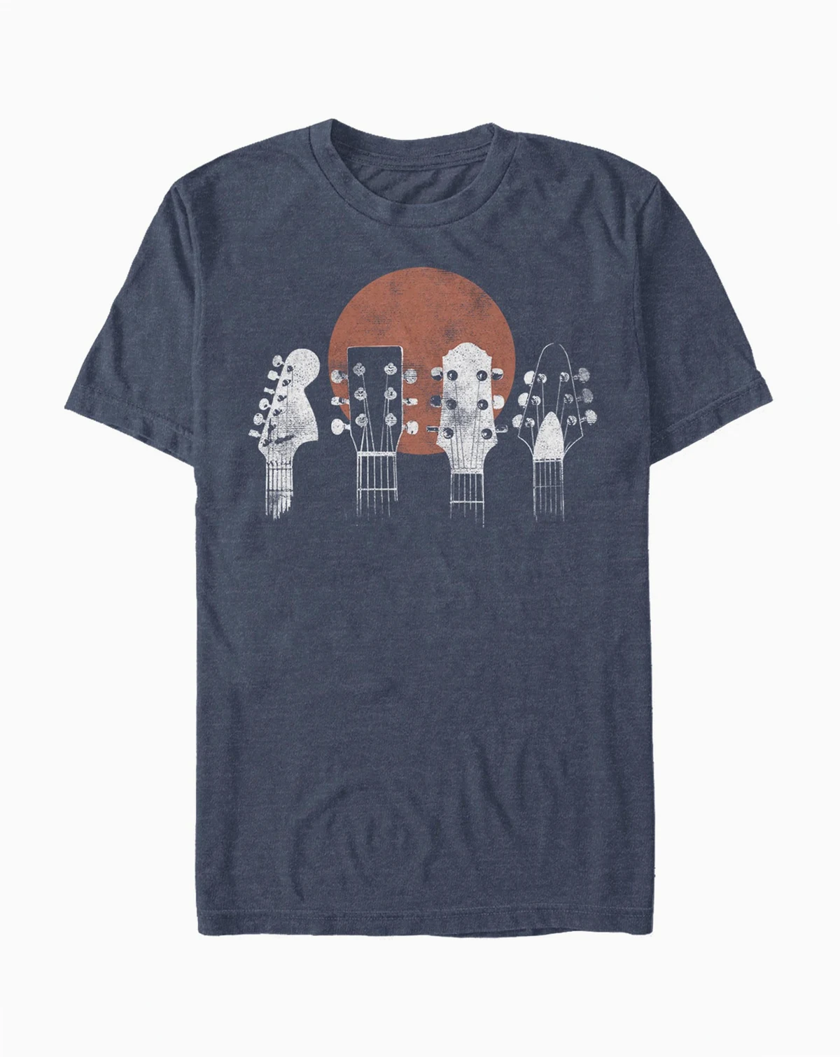 Men's Generic Additude Guitar Heads Short Sleeve T-shirt