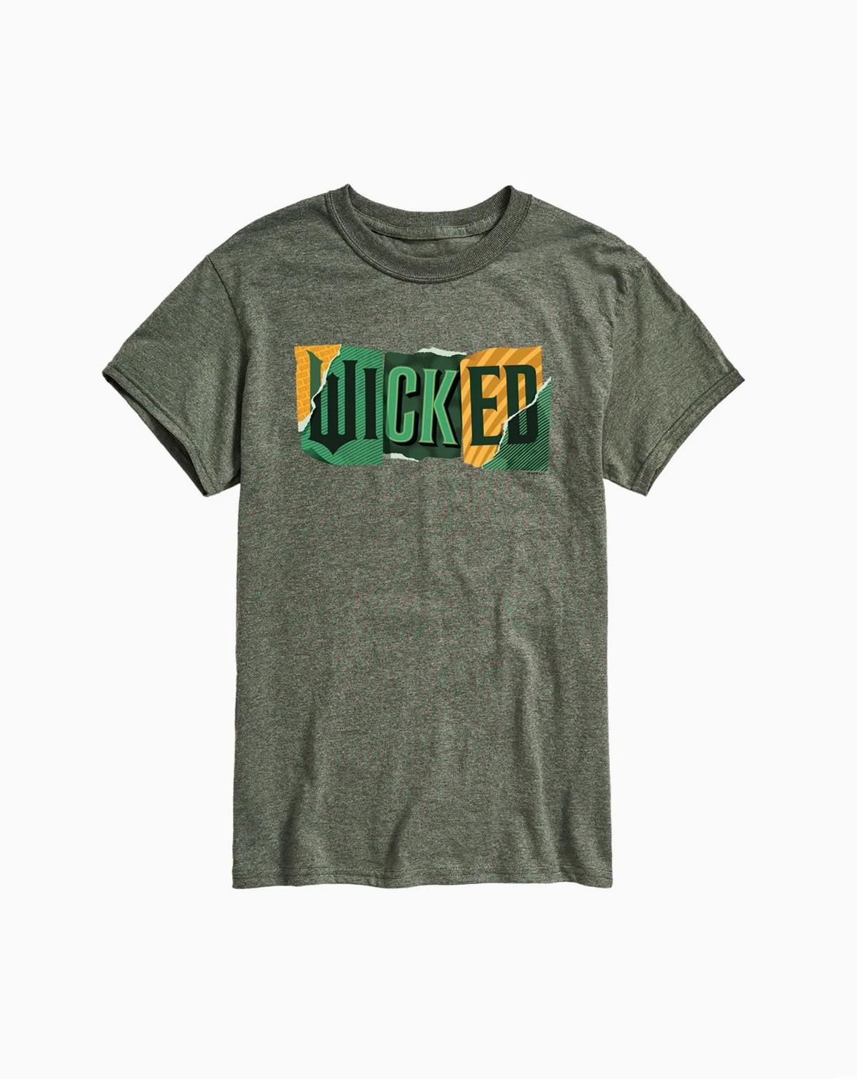 Men's Wicked Part 2 Torn Logo Graphic Printed Short-Sleeve T-Shirt