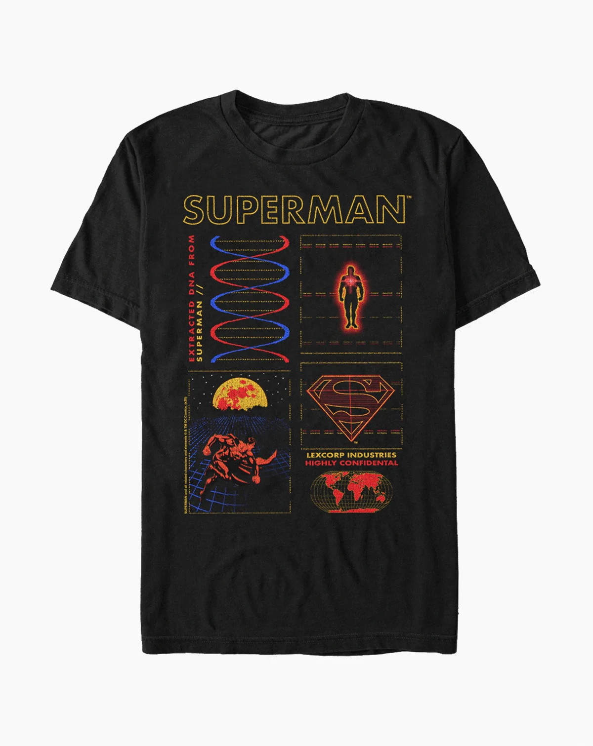Men's Superman Graphic Print T-Shirt