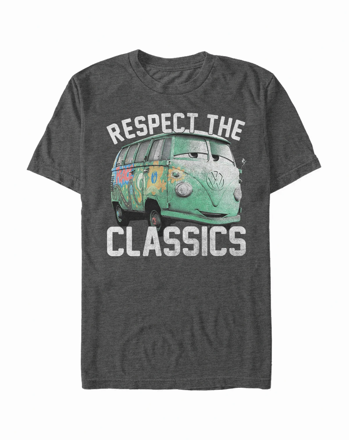 Disney Pixar Men's Cars Fillmore Respect The Classics Short Sleeve T-Shirt