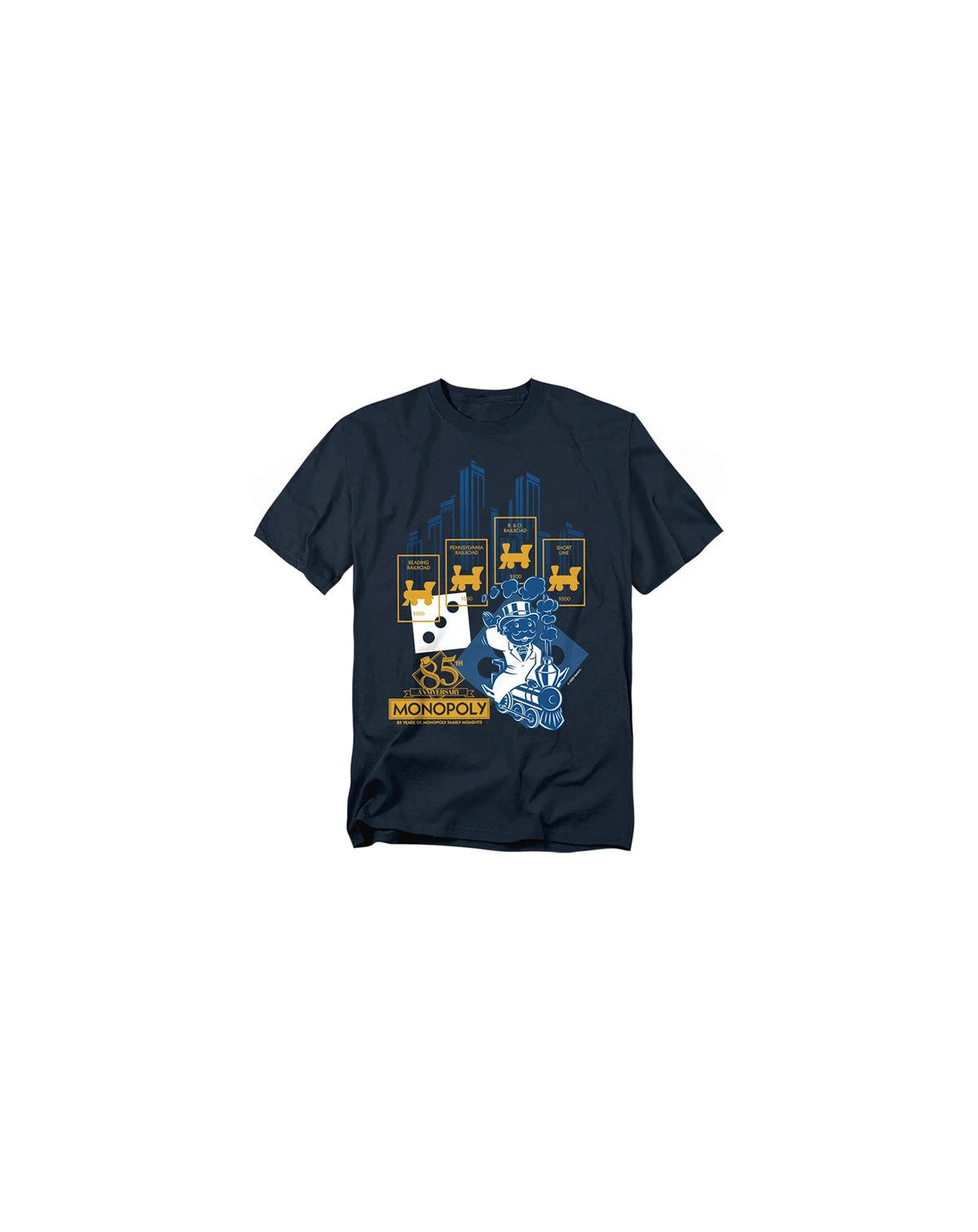 Men's The True Railroad Tycoon T Shirt