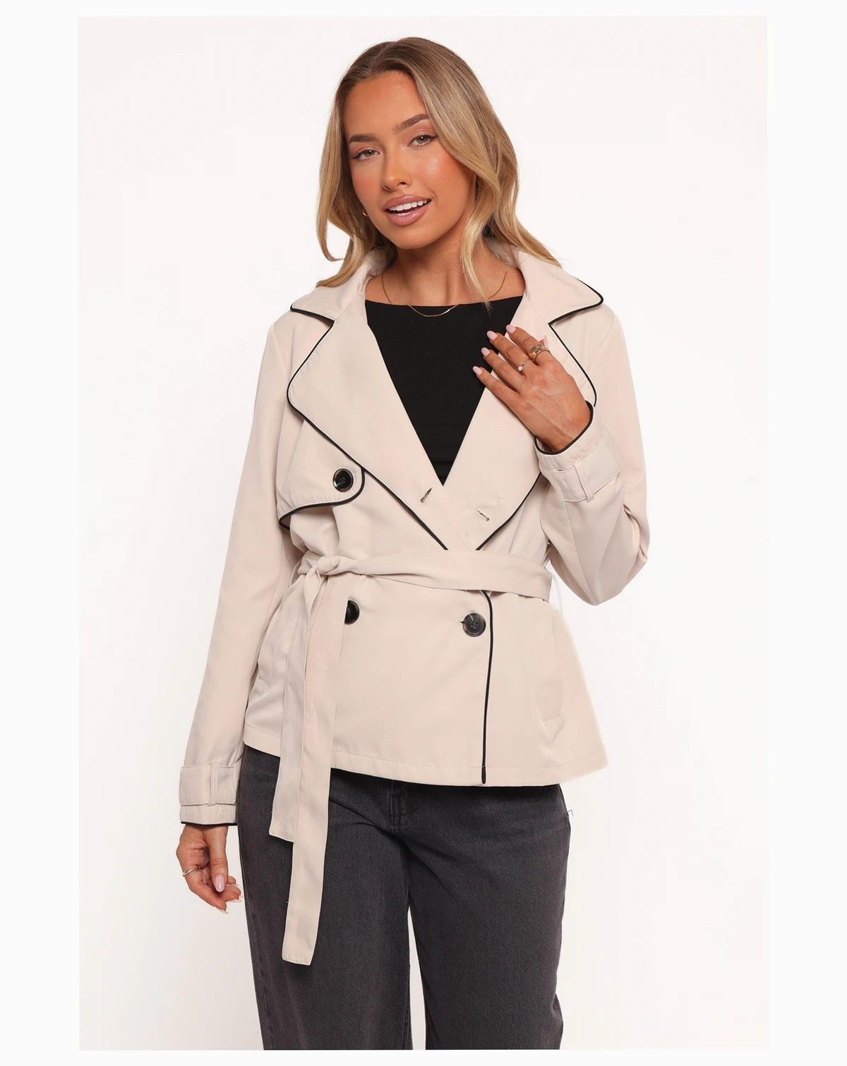 Women's Franklin Cropped Trench