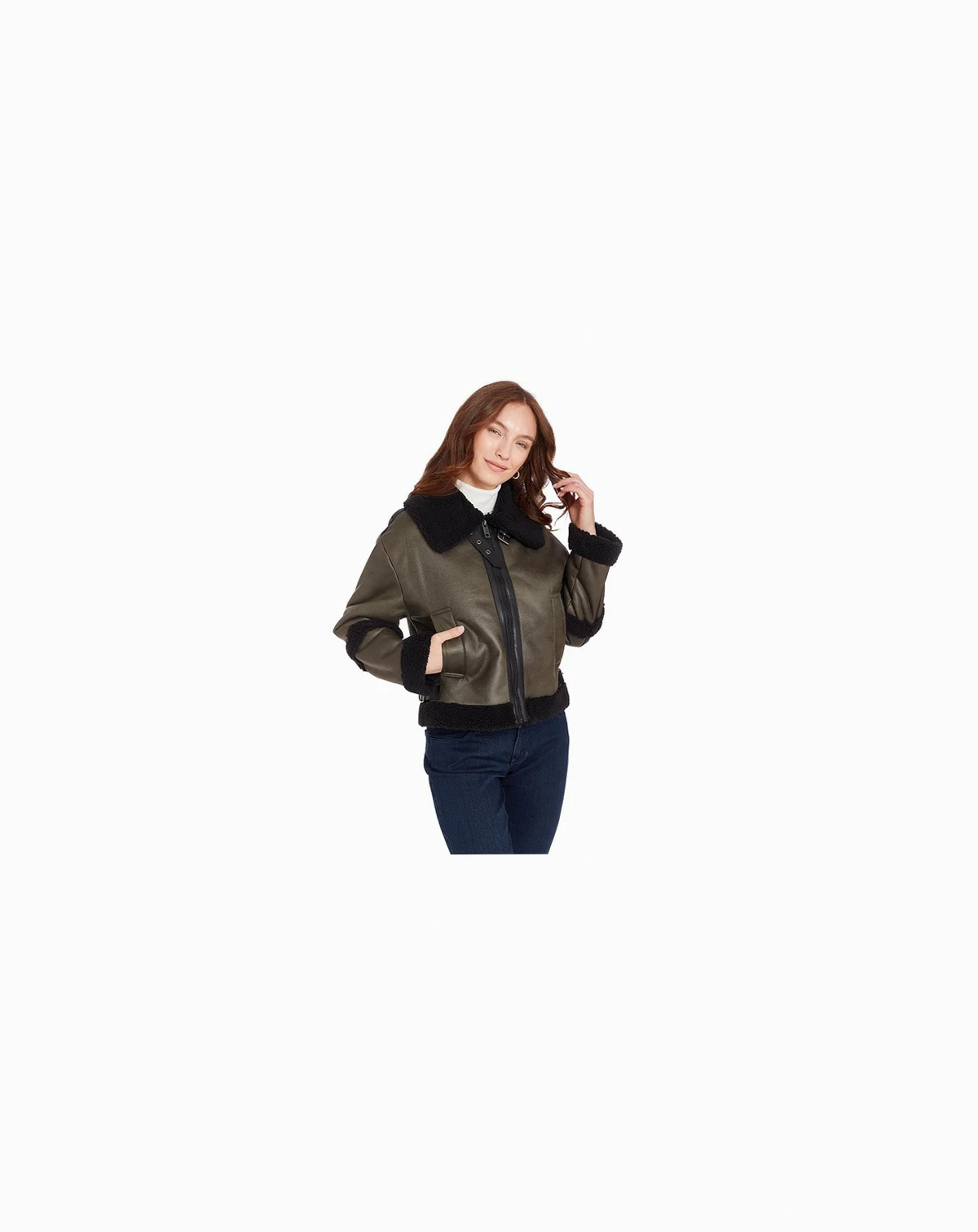 Women's Chloe Faux Shearling Coat