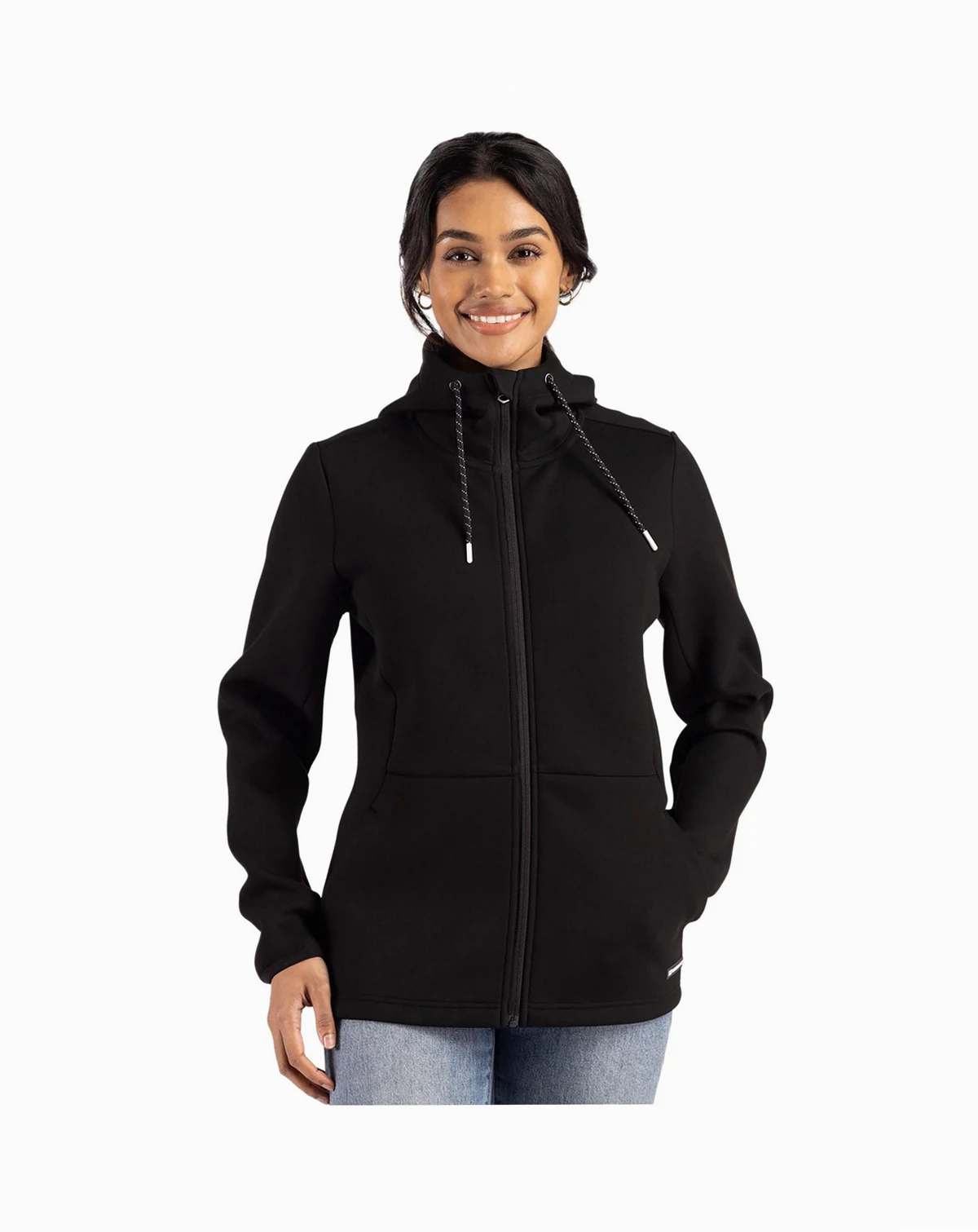 Roam Epic Comfort Recycled Womens Full Zip Hooded Jacket