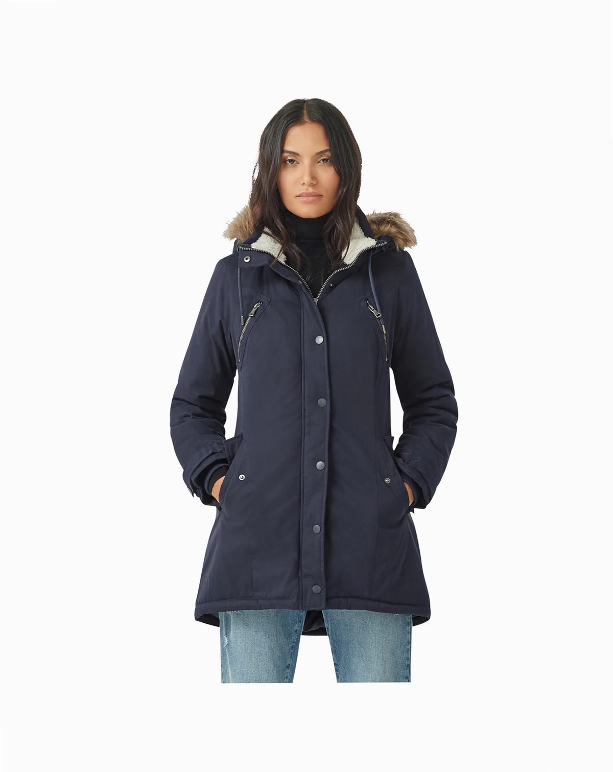 Women's Modern A-Line Parka